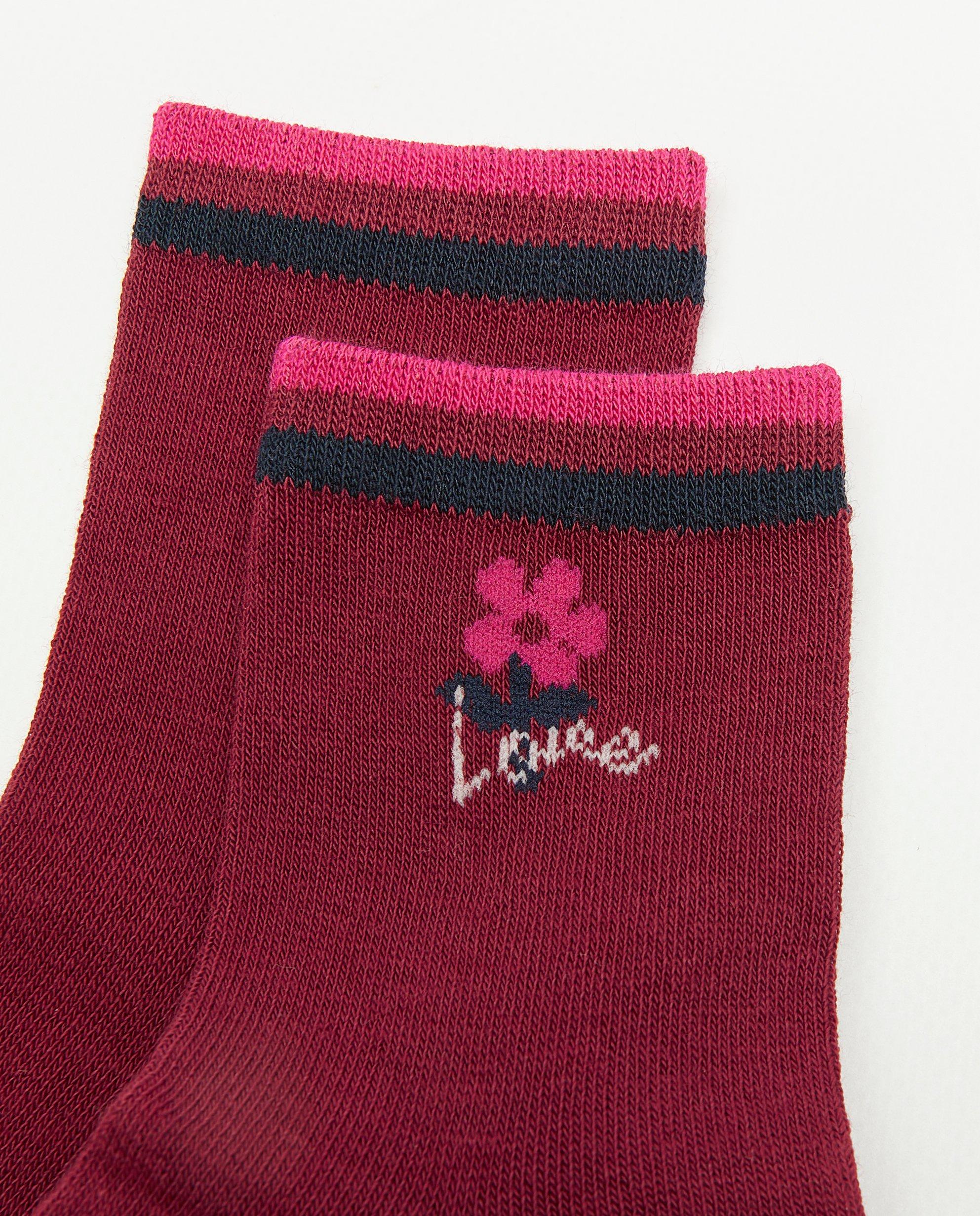 Chaussettes - Chaussettes rose foncé