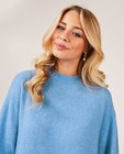 Kleedjes - Blauwe sweaterjurk