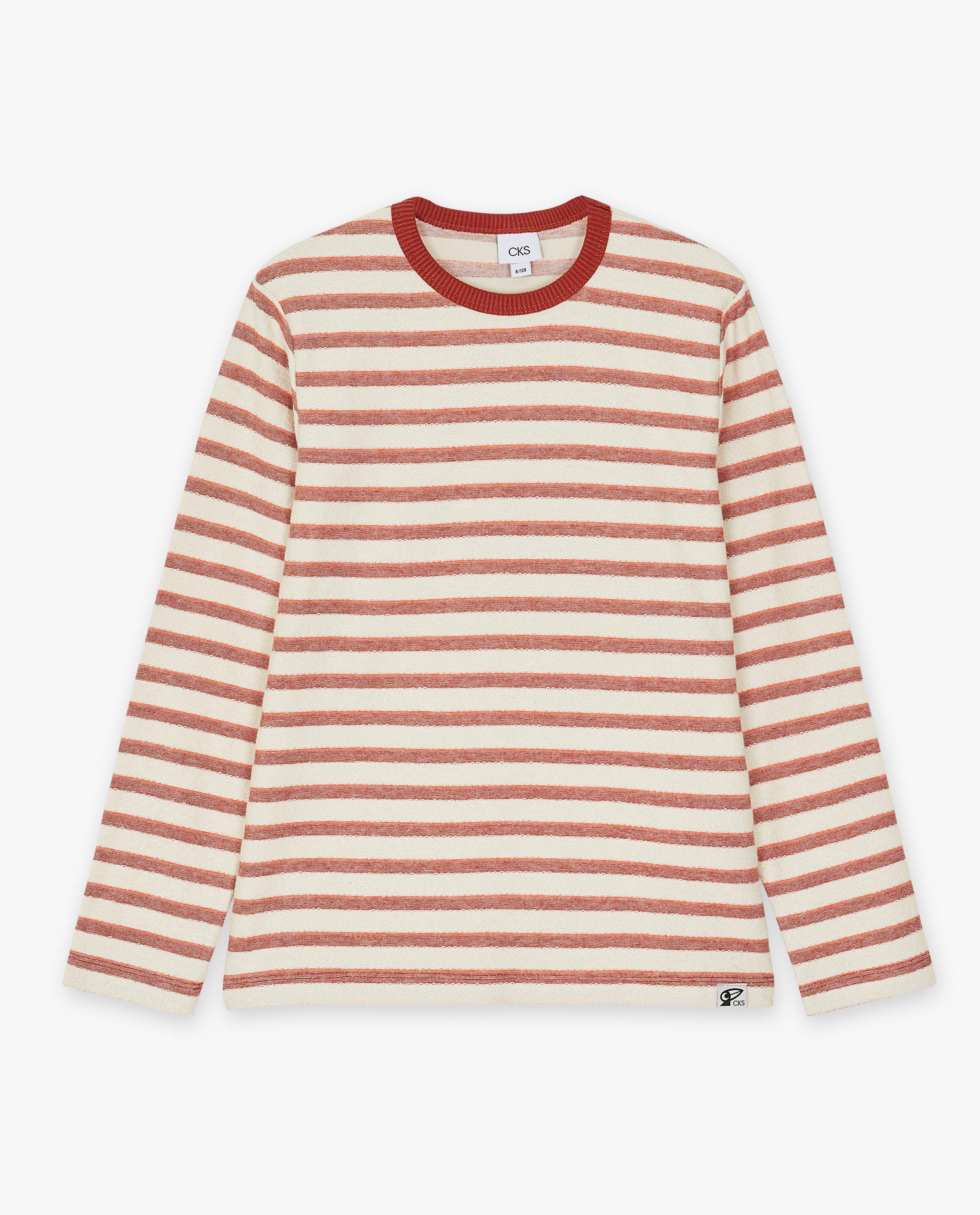 Sweat fin à rayures - null - CKS