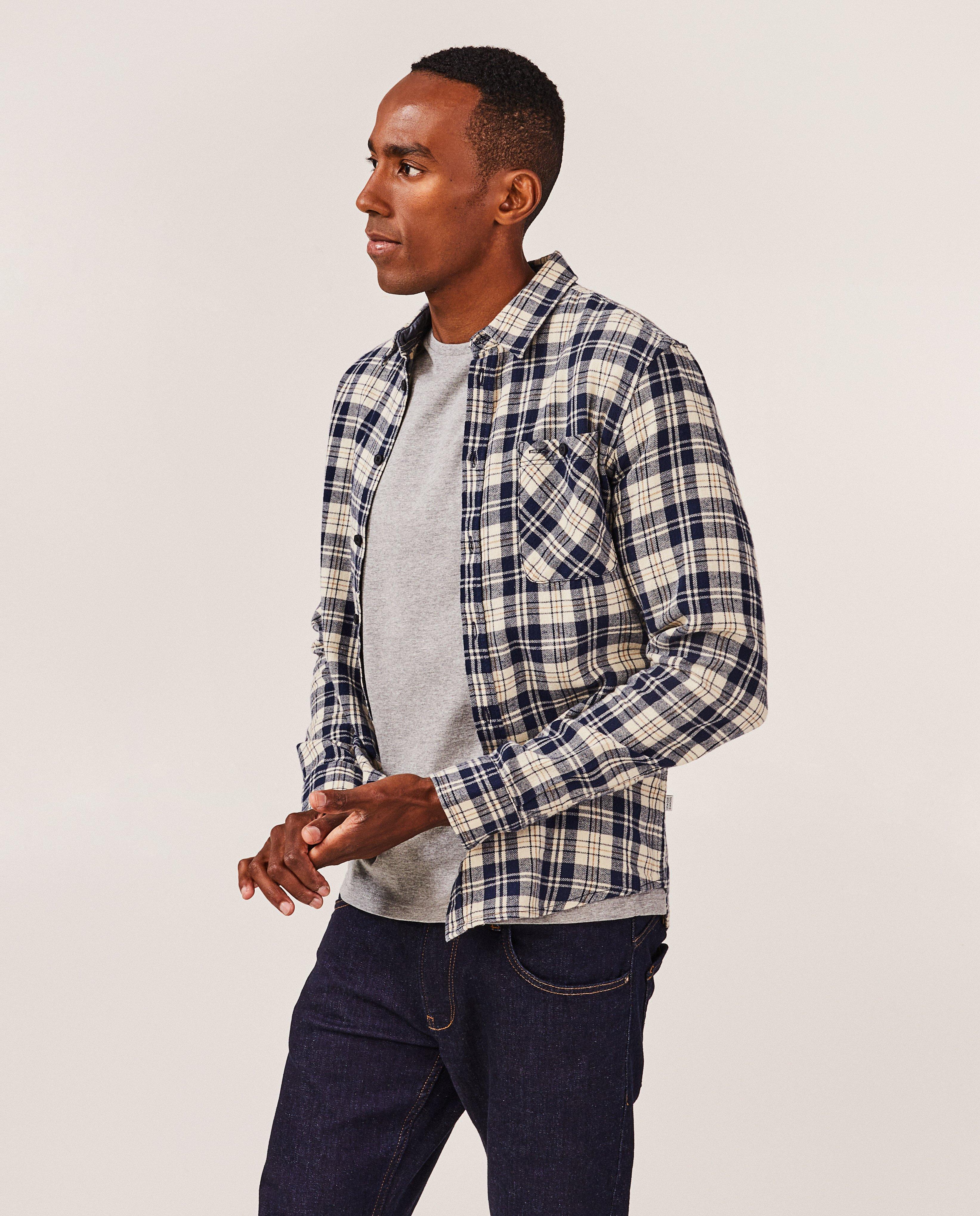 Hemd met ruiten, slim fit - null - League Danois