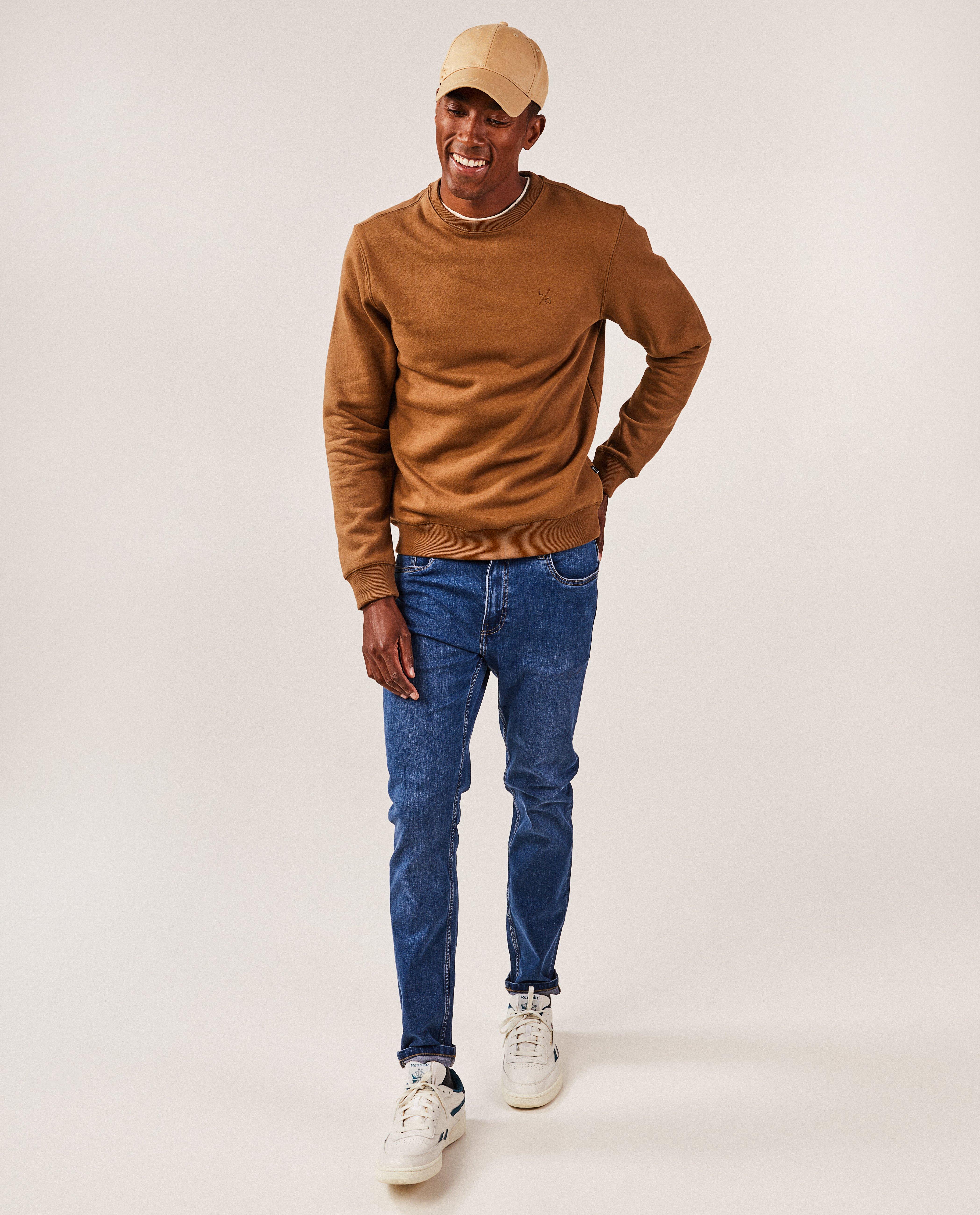 Bruine sweater League Danois JBC Belgie Belgie