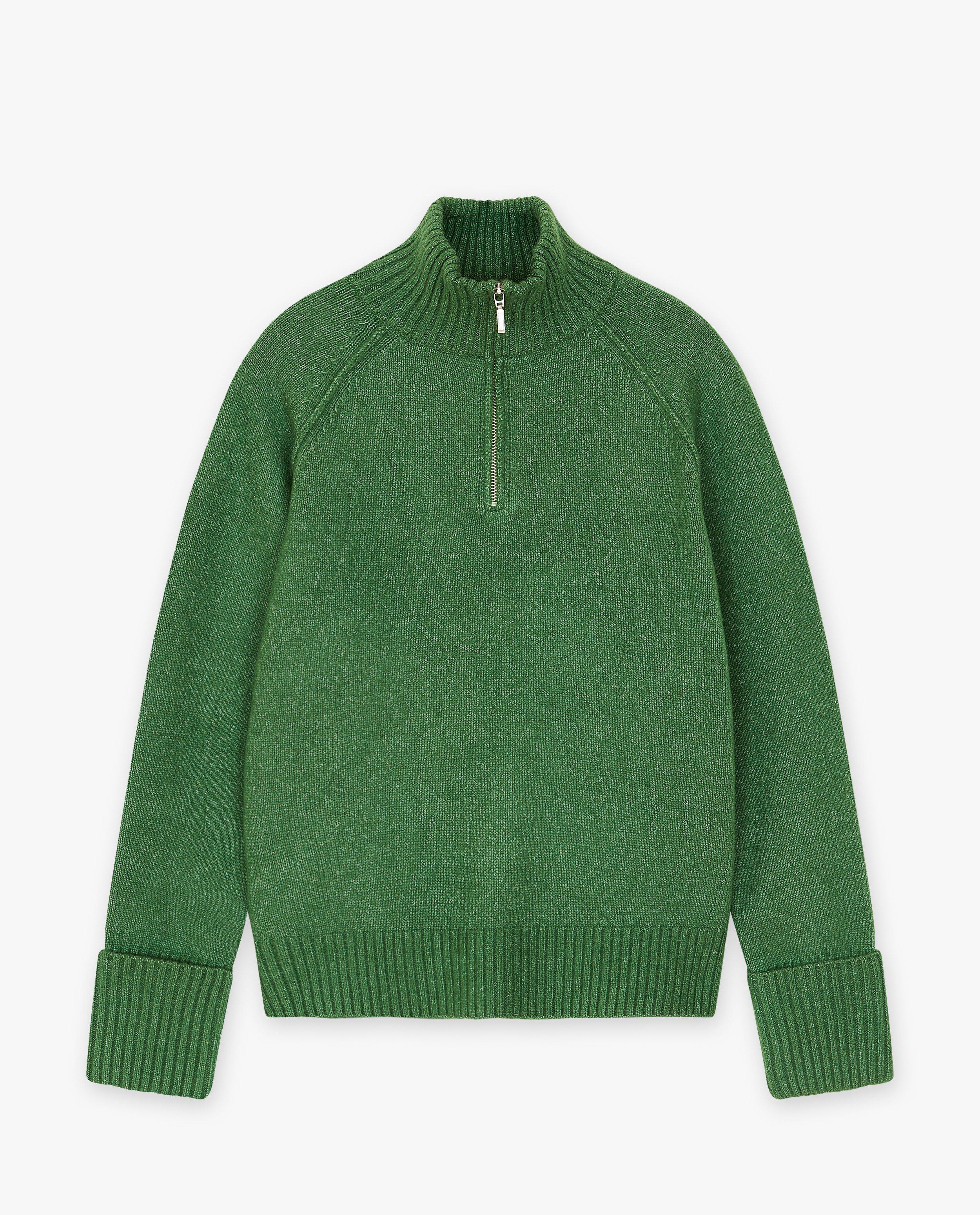 Pulls - Pull en tricot vert