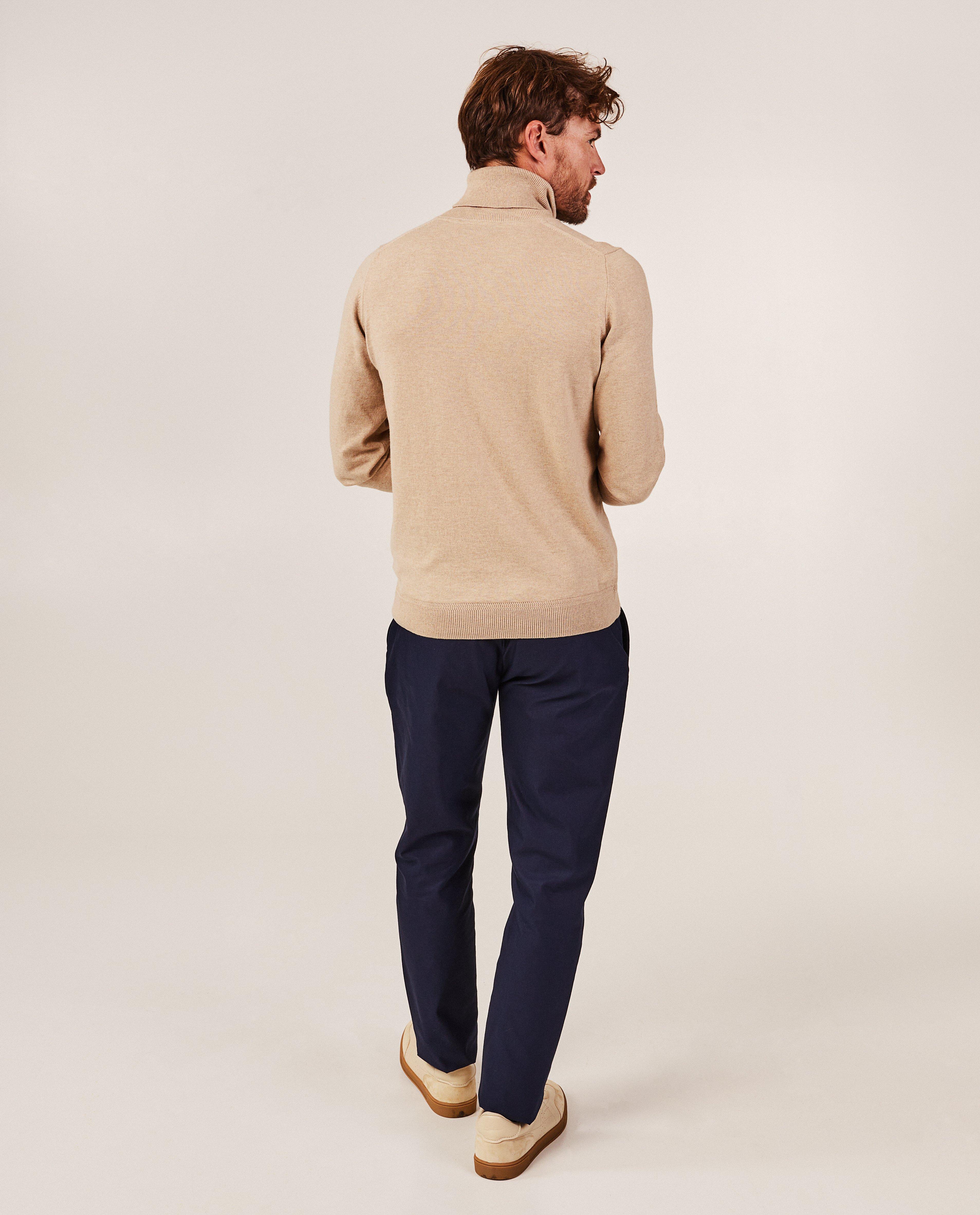 Pantalons - Pantalon bleu foncé, slim fit