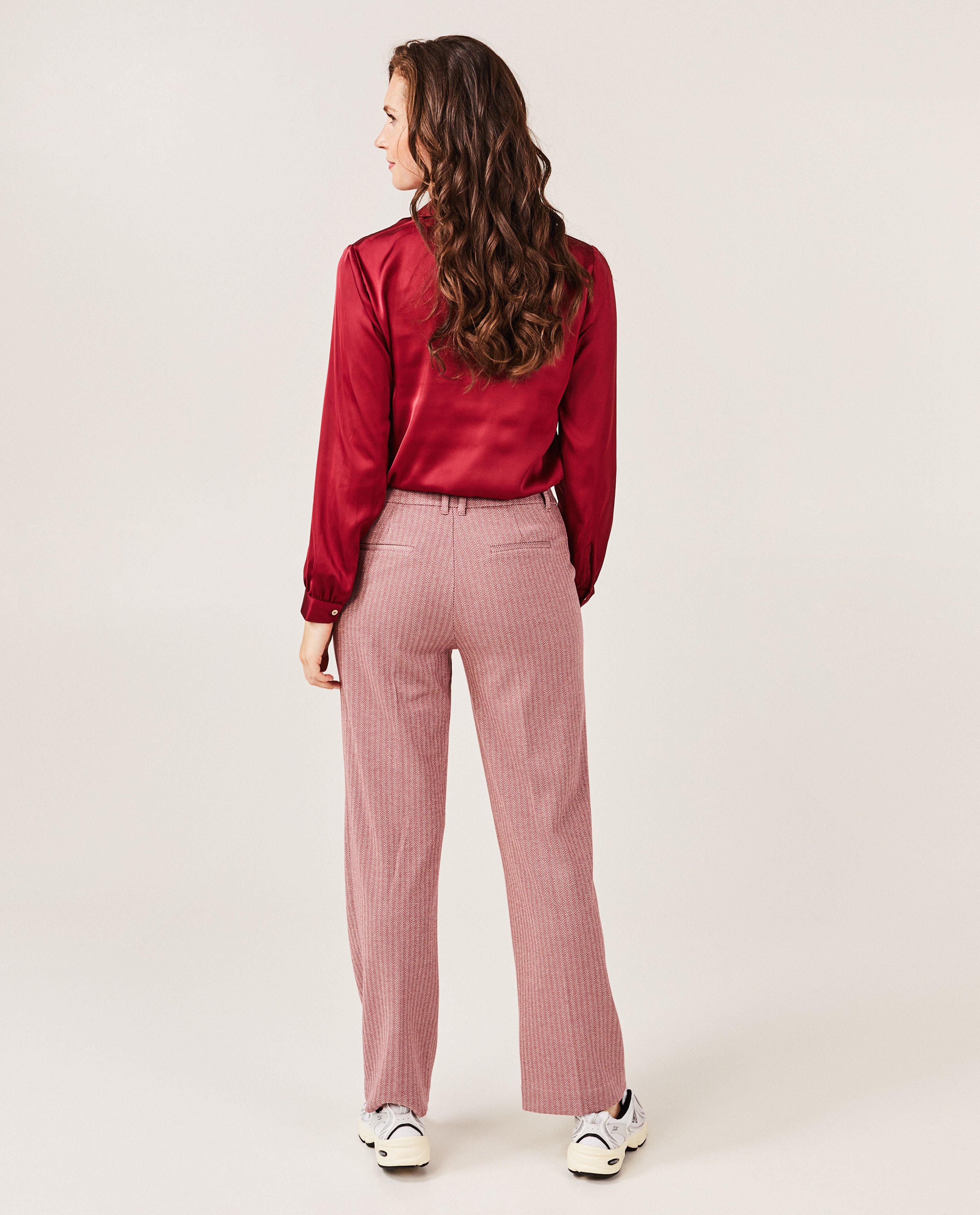 Broeken - Broek met zigzag-patroon
