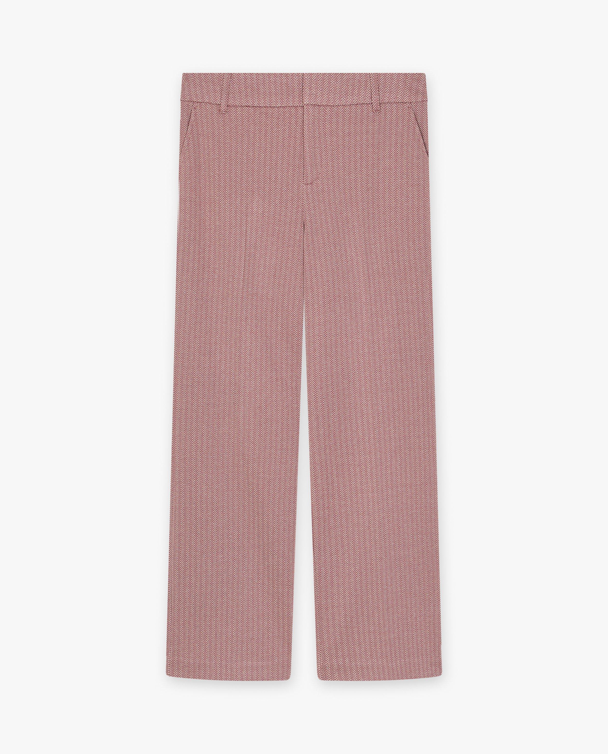 Broeken - Broek met zigzag-patroon