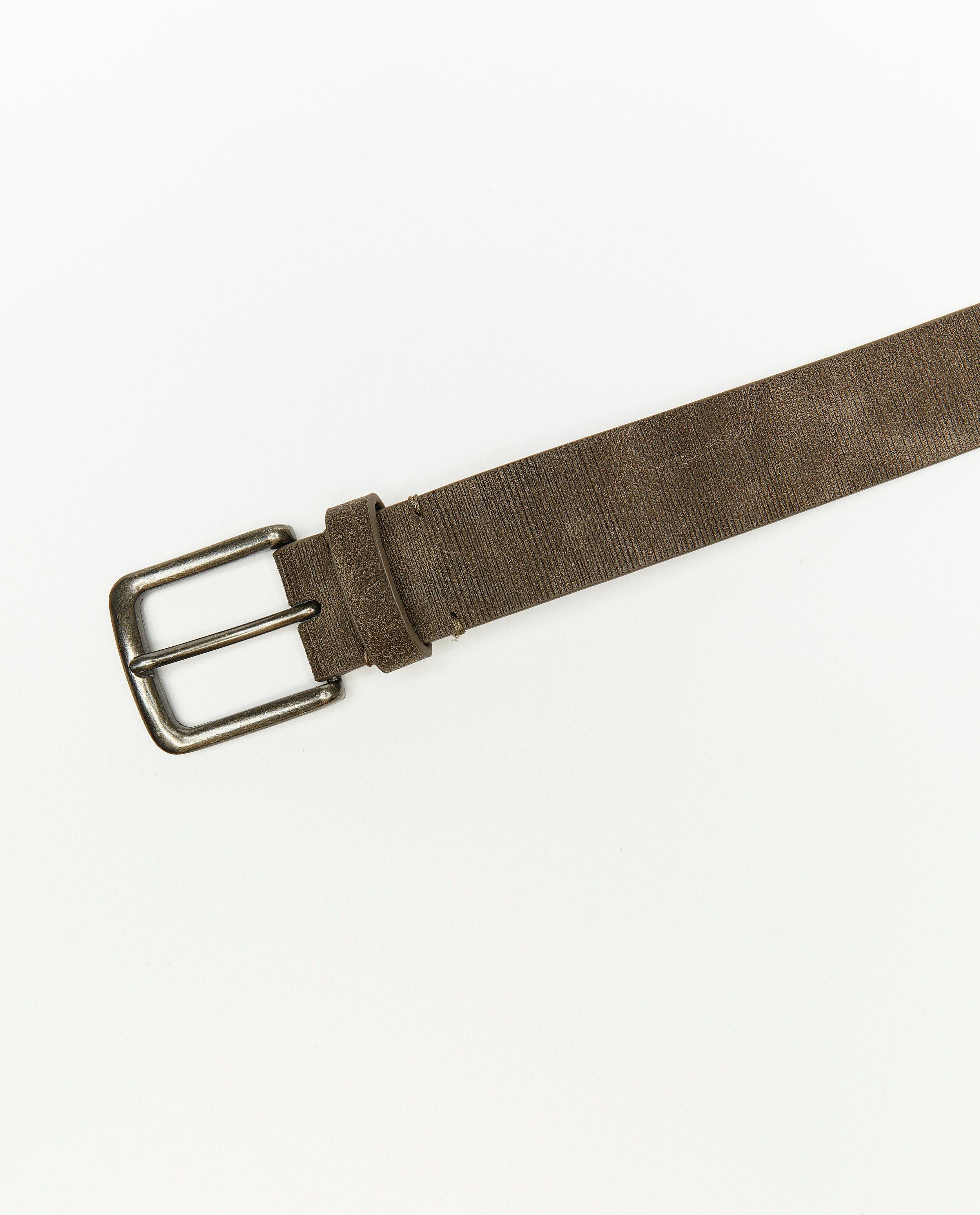 Ceintures - Ceinture brune à relief