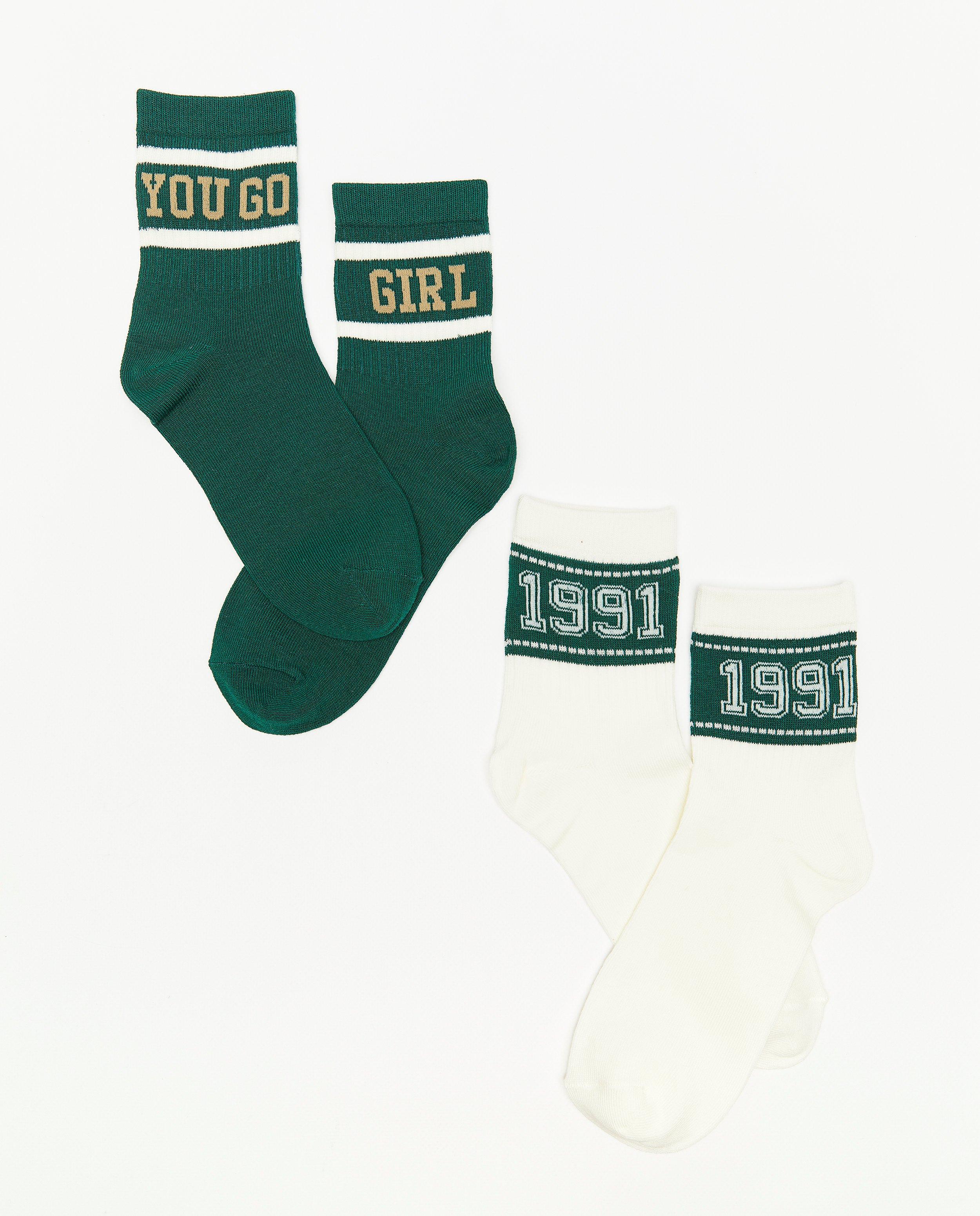 Chaussettes - Lot de 2 paires de chaussettes