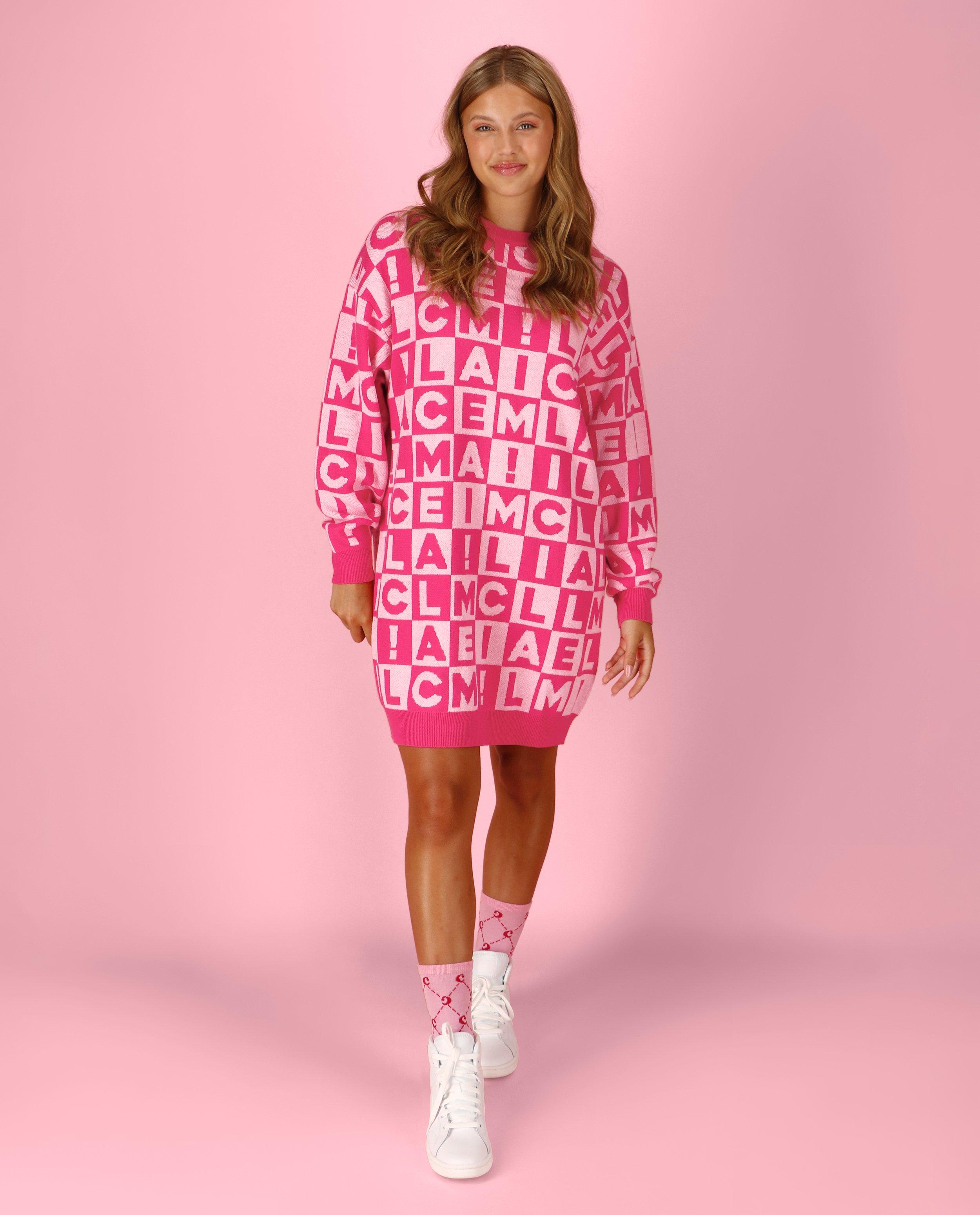 Jurk met ruitpatroon, XS-XL - null - CAMILLE