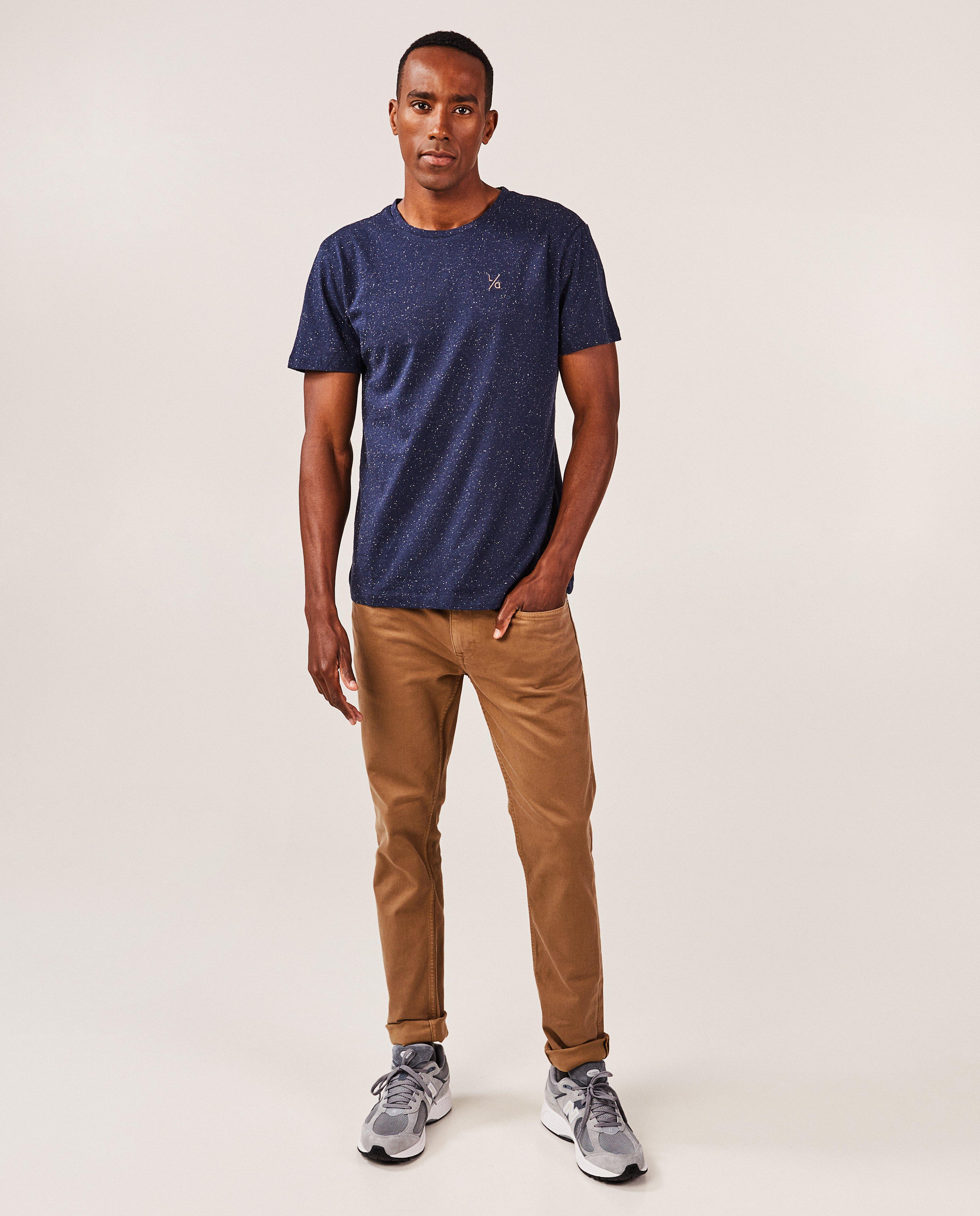 Beige T-shirt met spikkels - null - League Danois