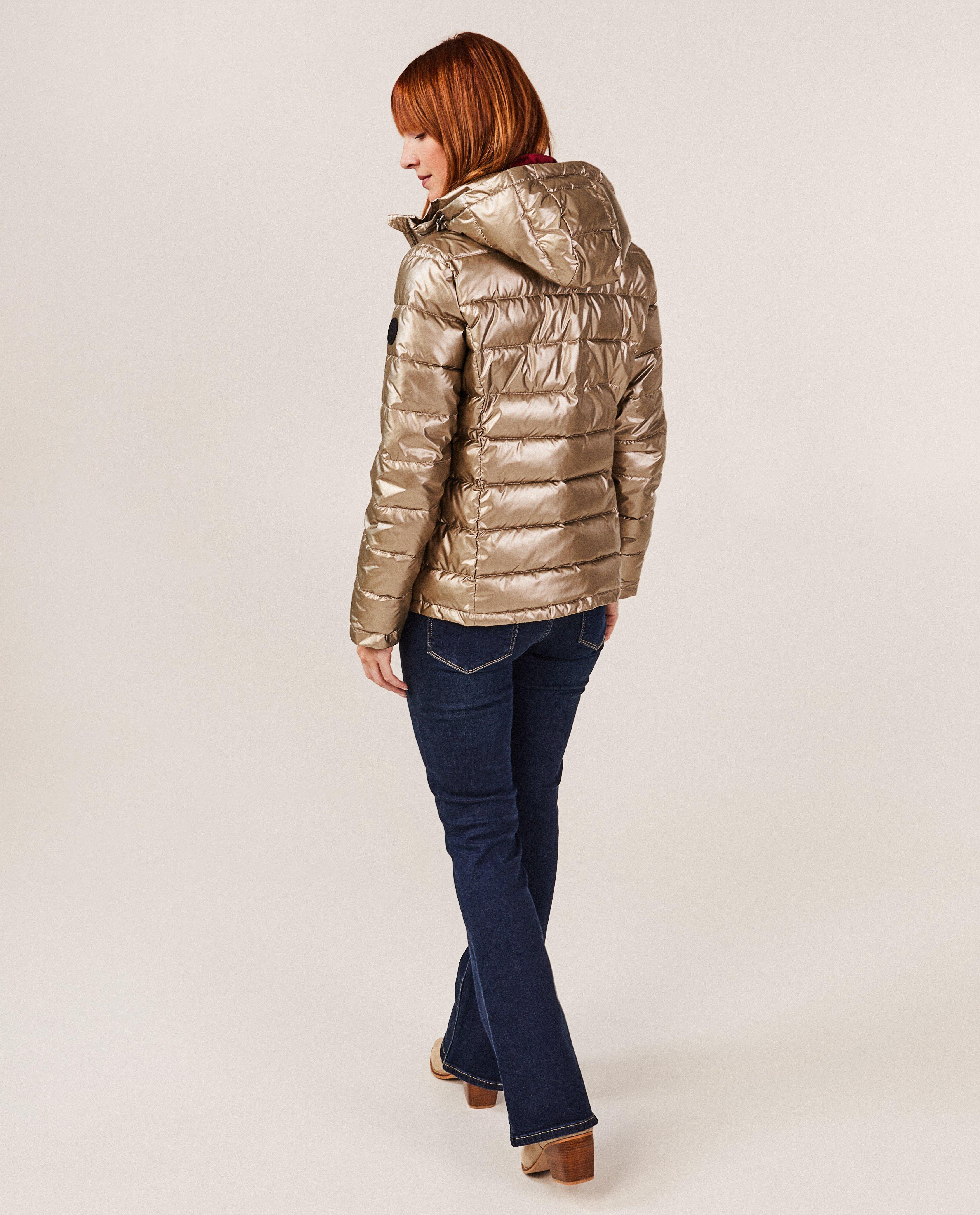 Manteaux d'été - Veste métallisée couleur champagne