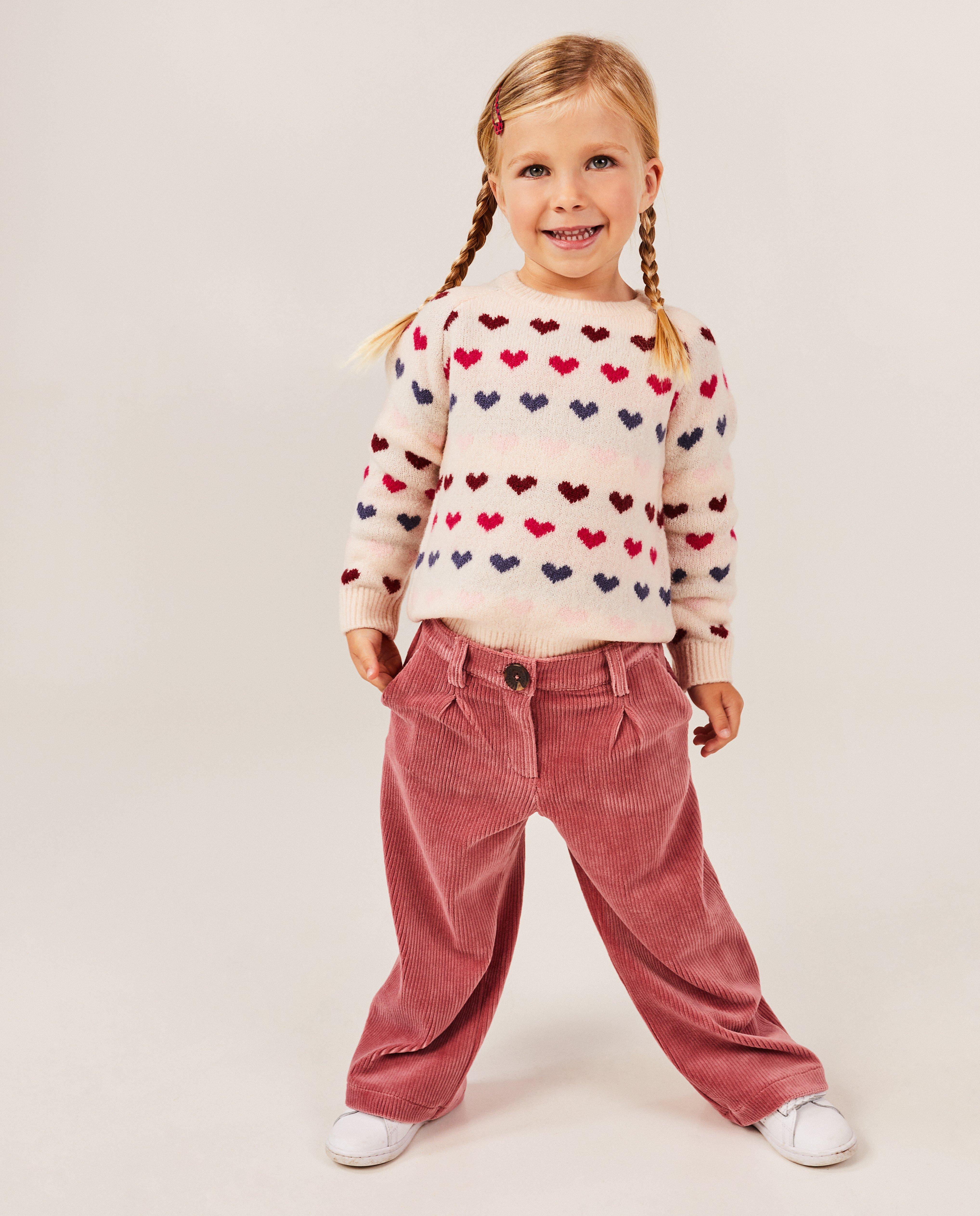 Pantalon rose en velours côtelé - null - Milla Star