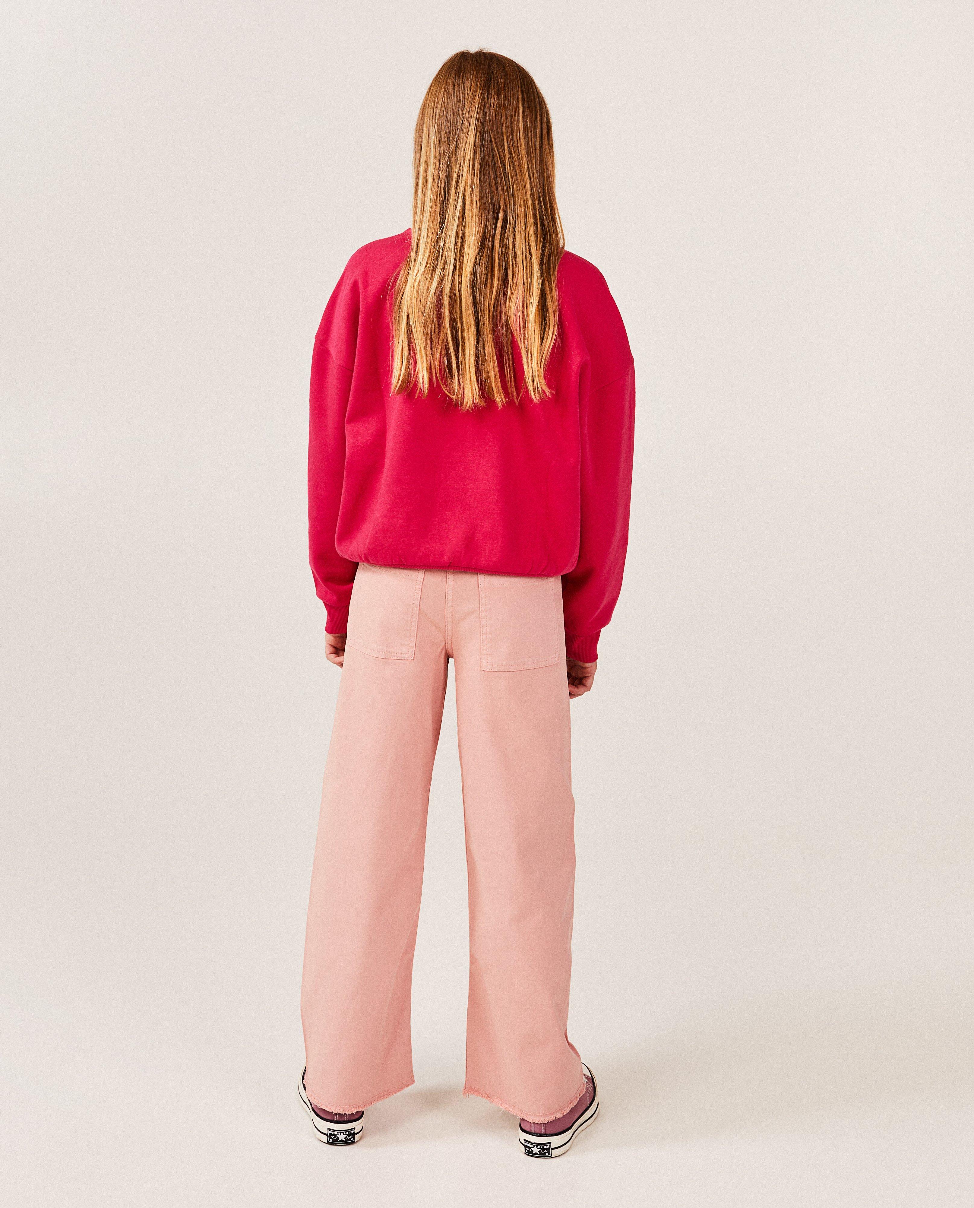 Sweaters - Groene sweater met opschrift