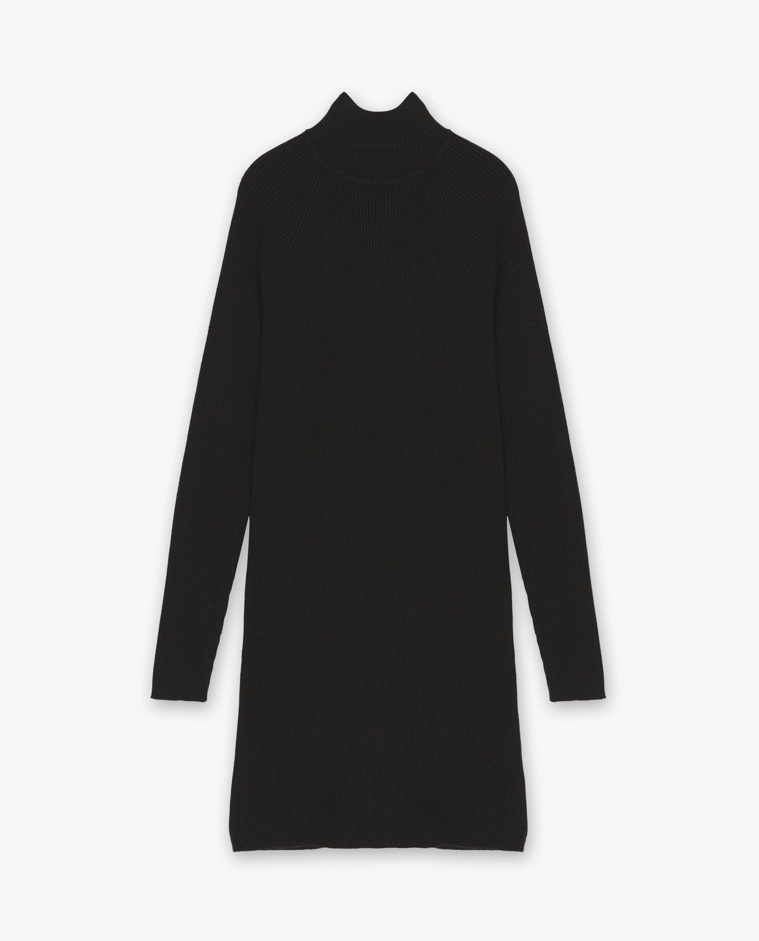 Robes - Robe en tricot côtelé