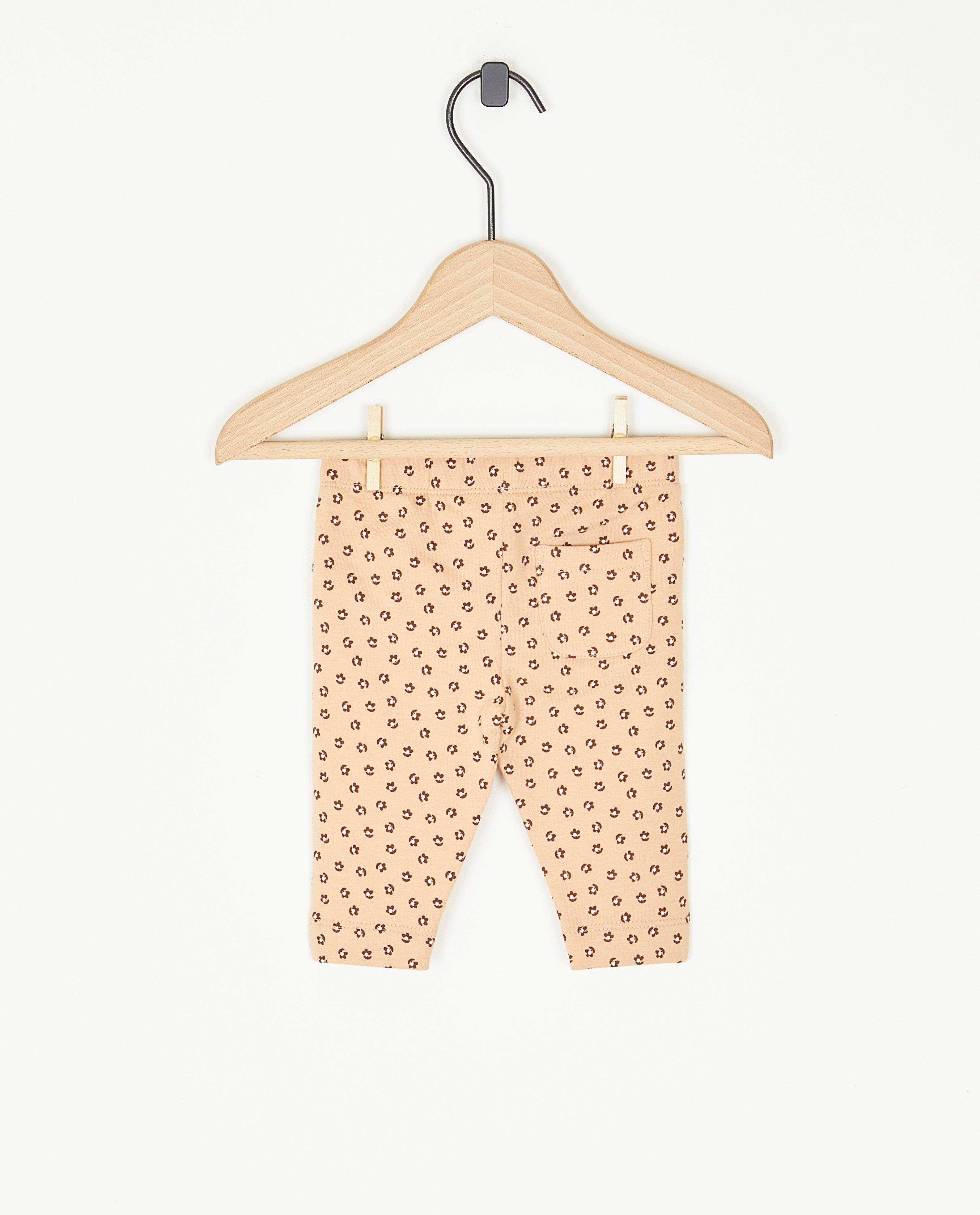 Broeken - Broek met bloemenprint