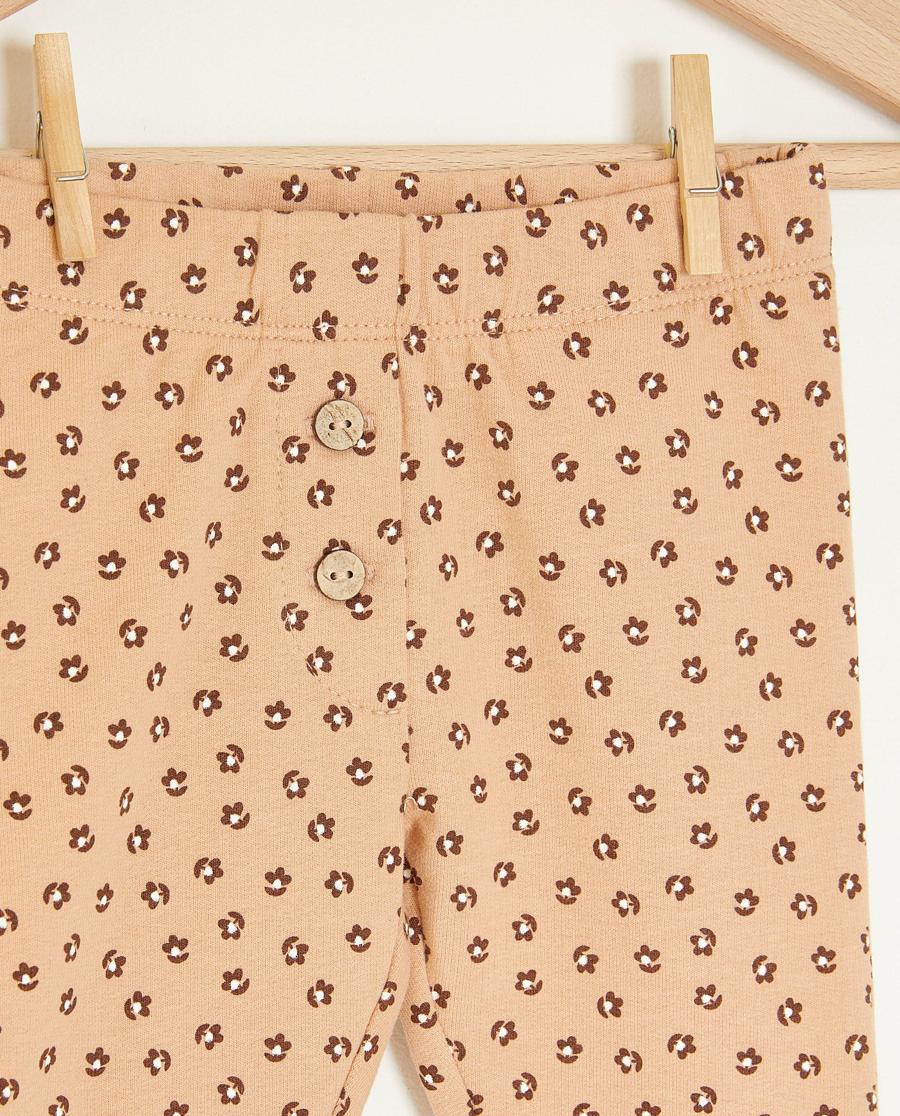 Broeken - Broek met bloemenprint
