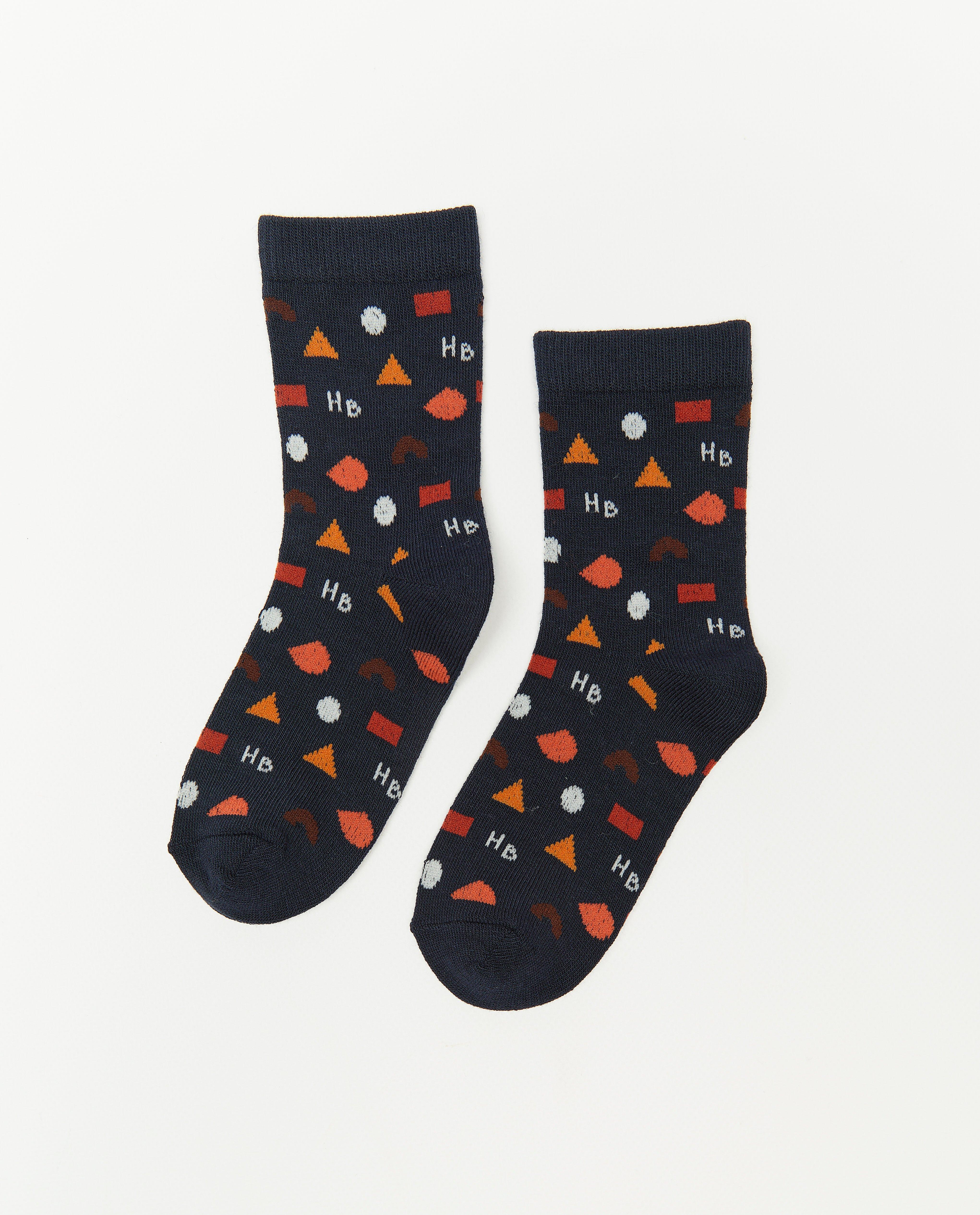 Kousen met color block - null - JBC