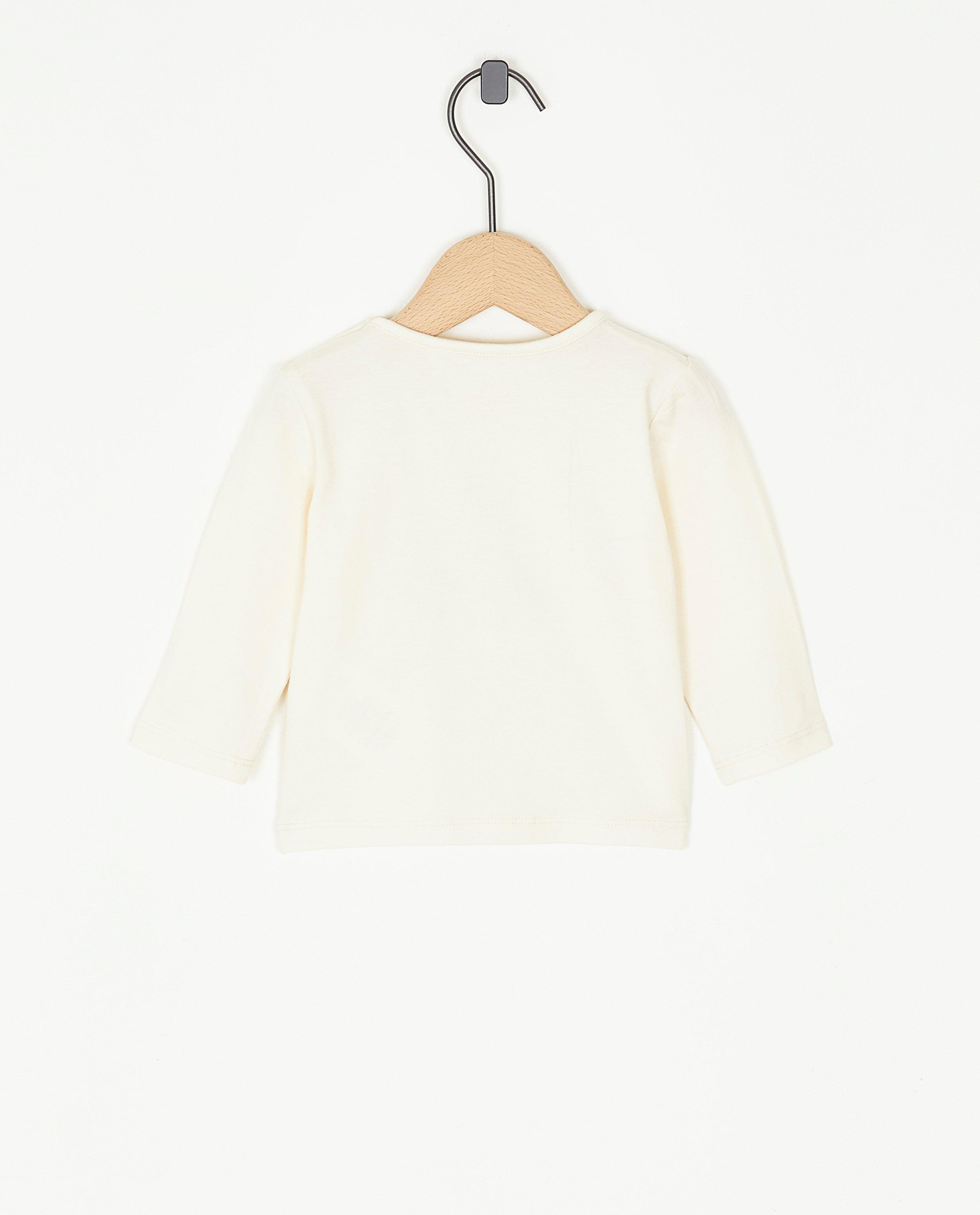 T-shirts - Longsleeve met bloemenprint