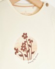 T-shirts - Longsleeve met bloemenprint