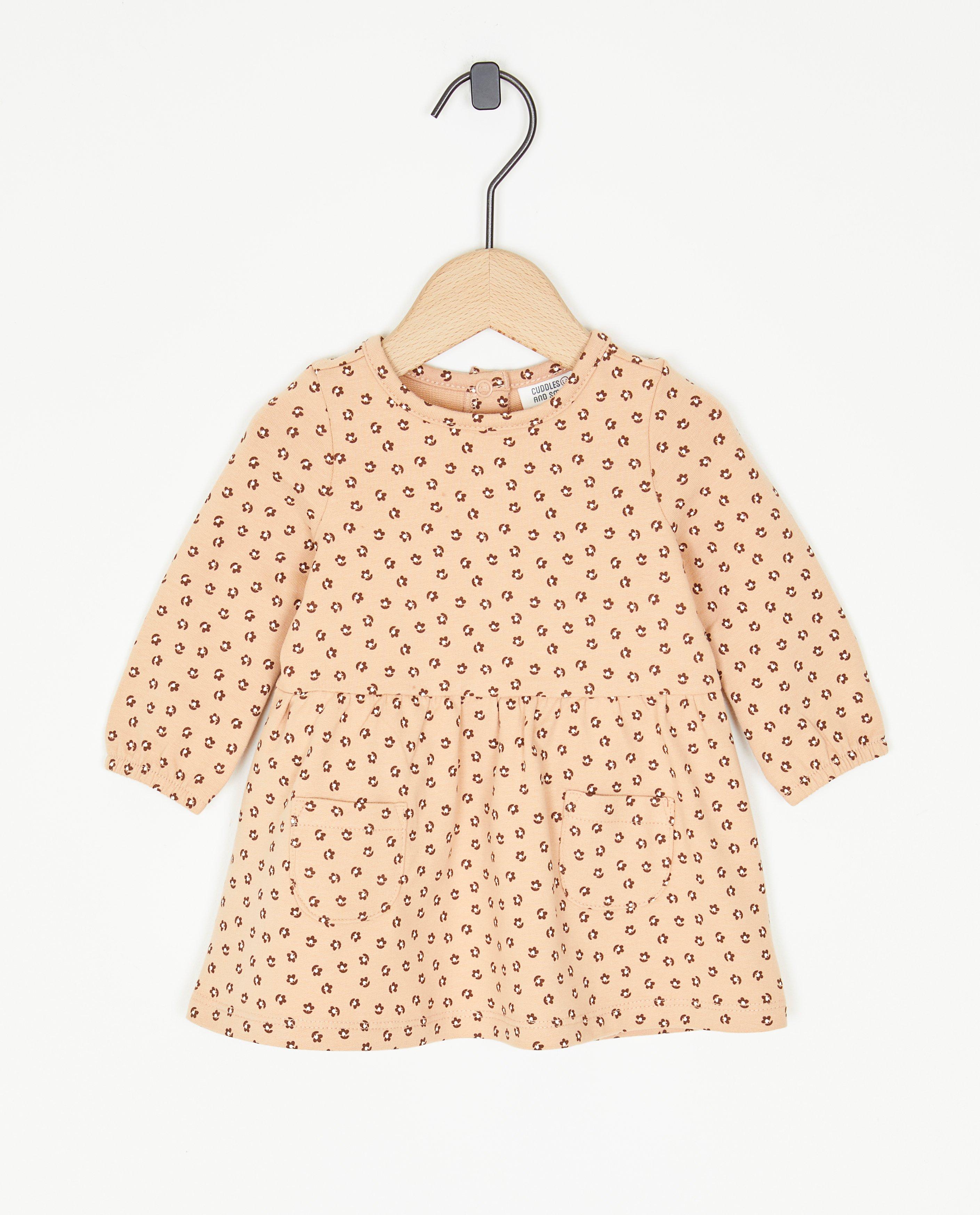 Jurk met bloemenprint - null - Newborn 50-68