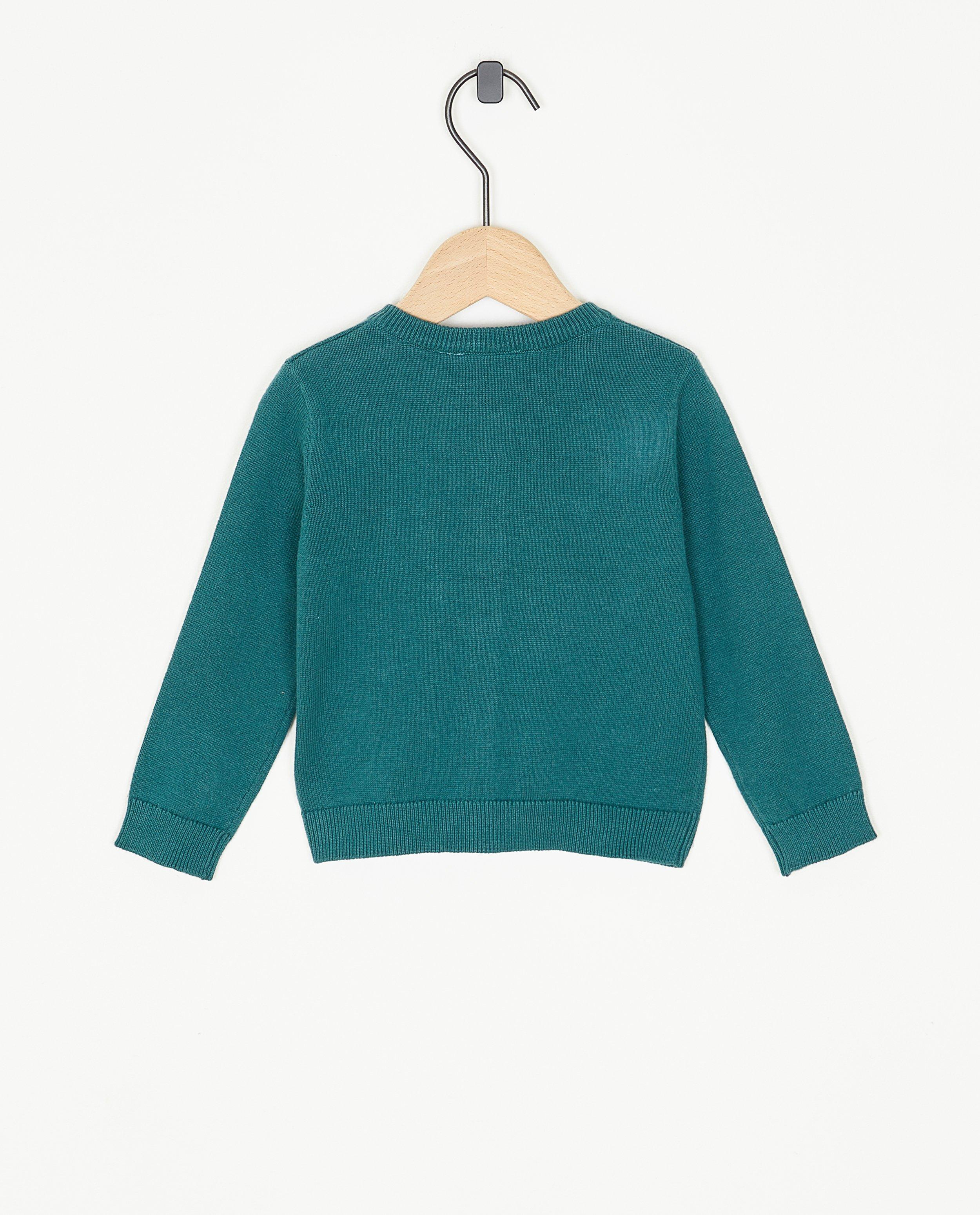 Sweats - Cardigan avec des cœurs en fil bouclette
