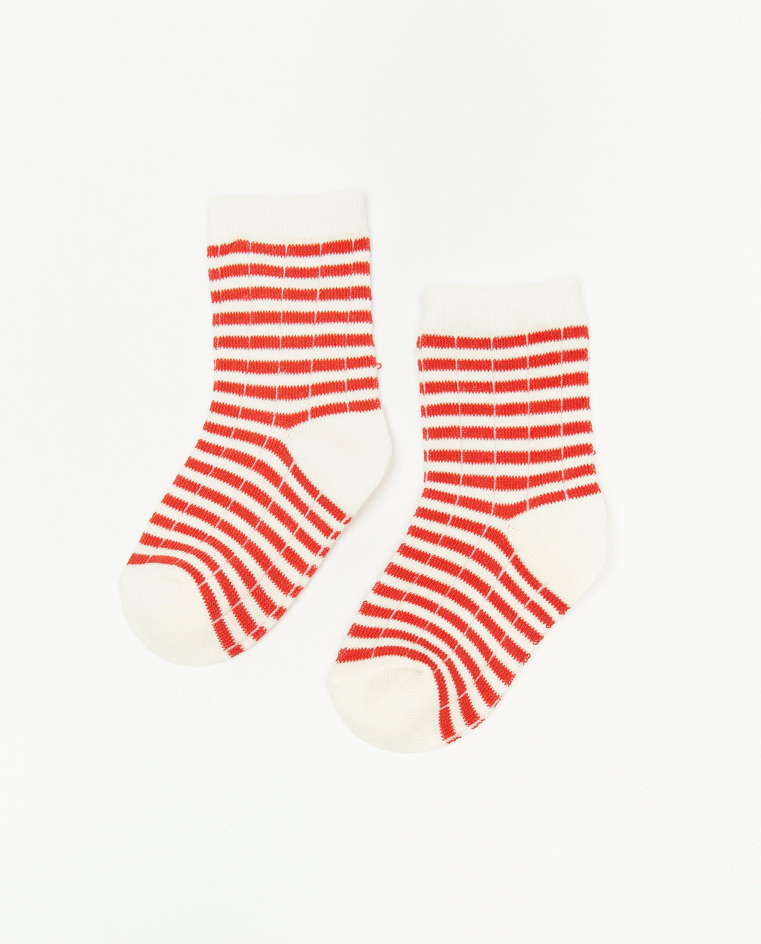 Chaussettes rayées pour bébés - null - Cuddles and Smiles