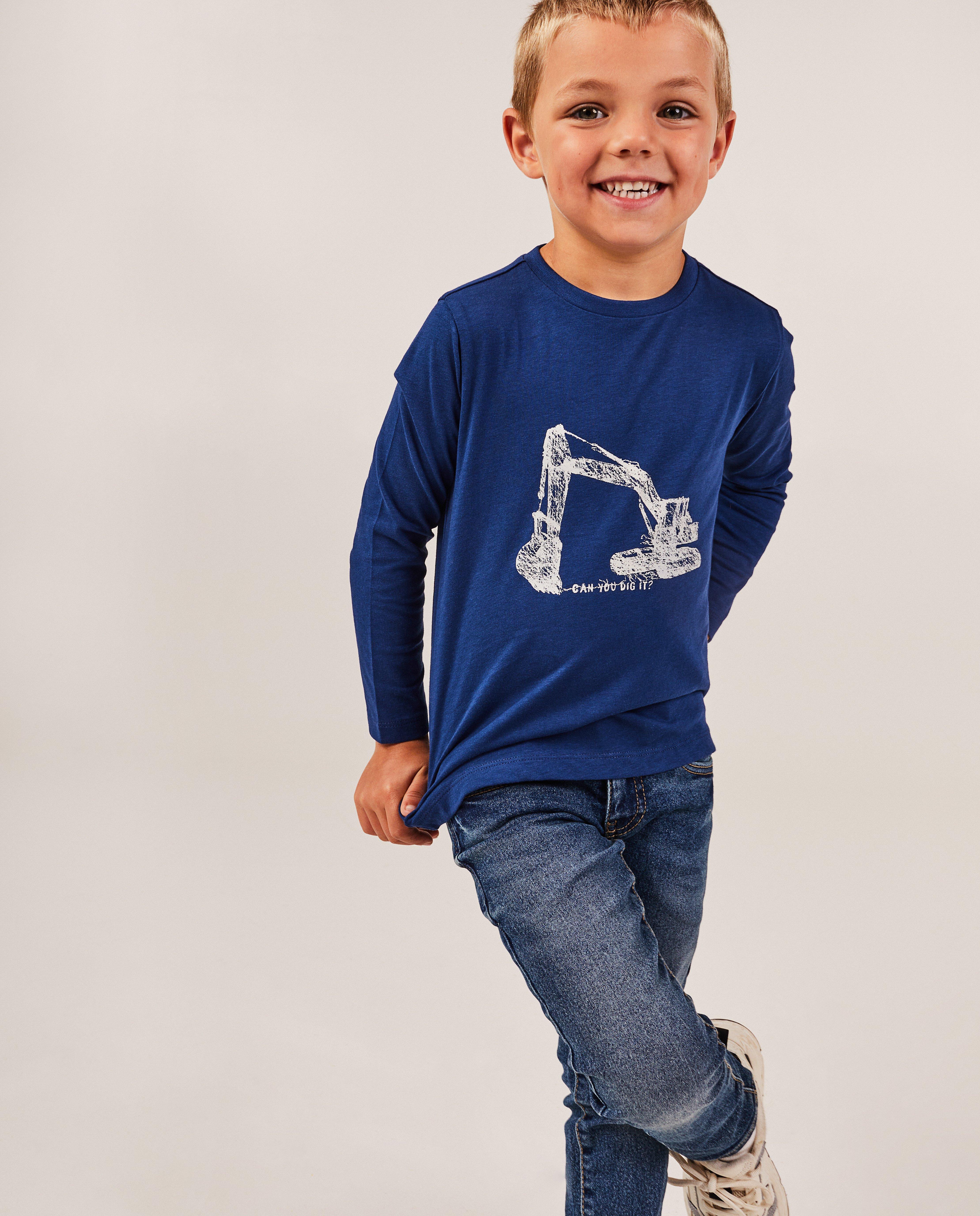 T-shirt imprimé à manches longues - null - Besties