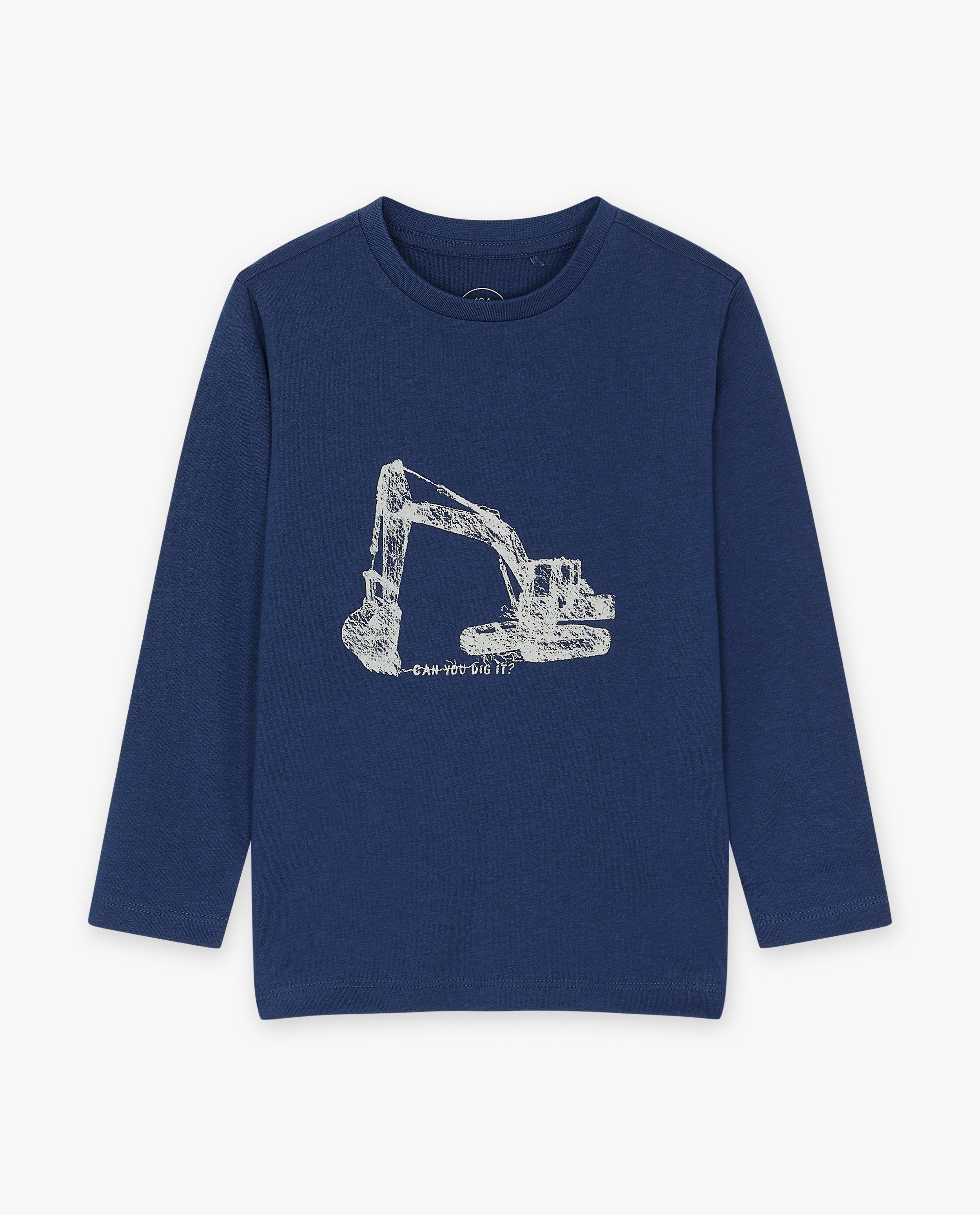 T-shirts - Longsleeve met dinoprint