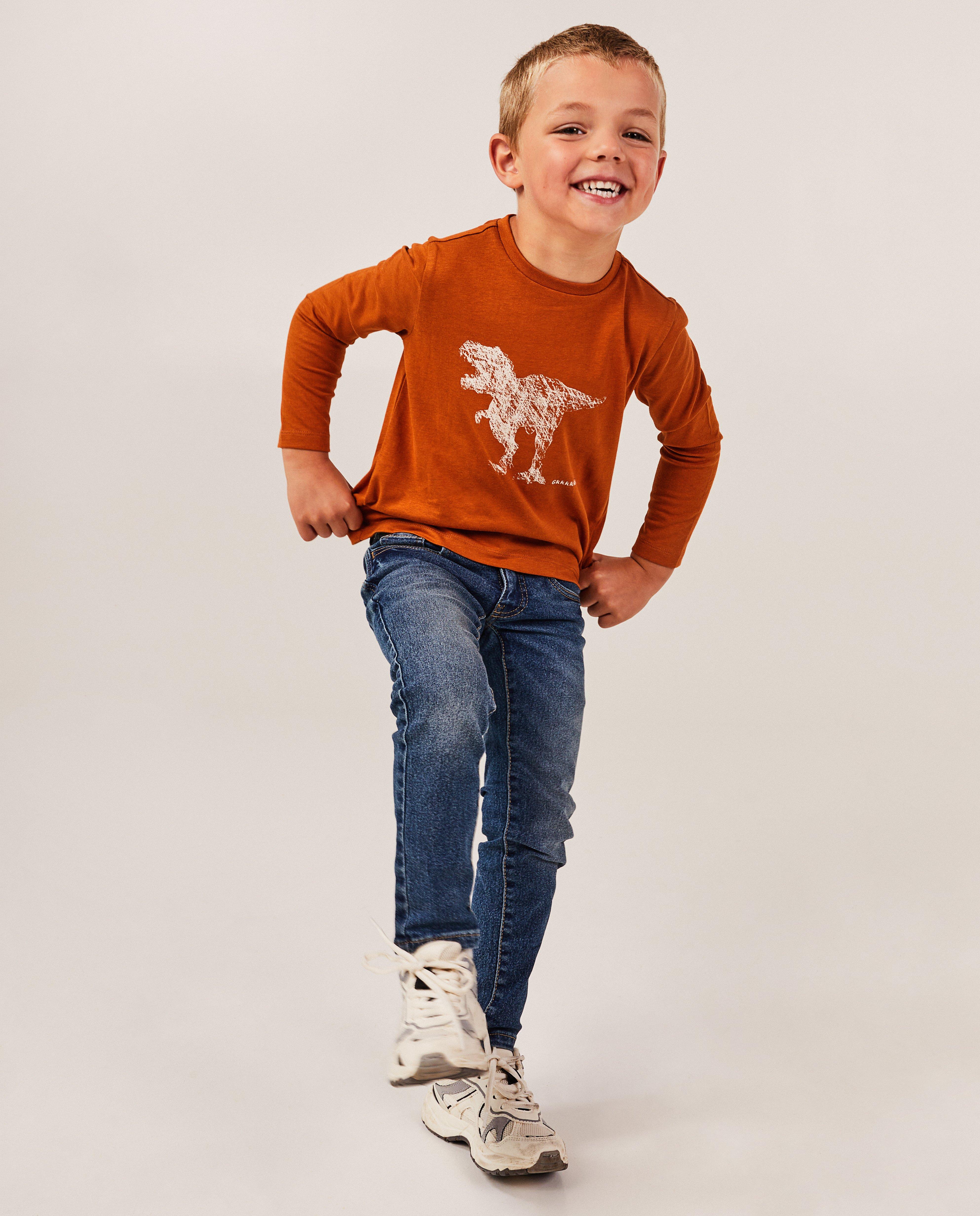 Longsleeve met dinoprint - null - Besties