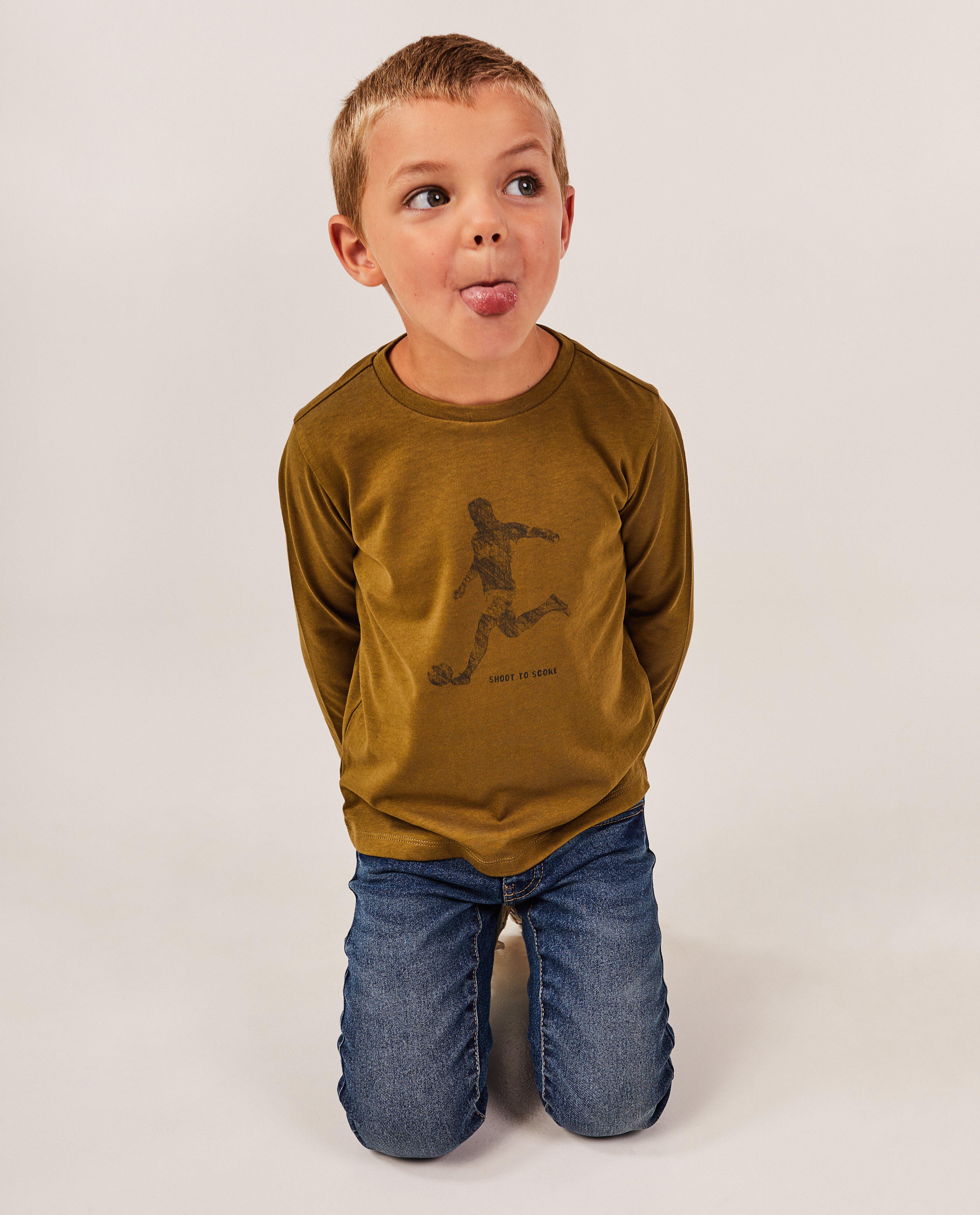 T-shirts - T-shirt imprimé à manches longues
