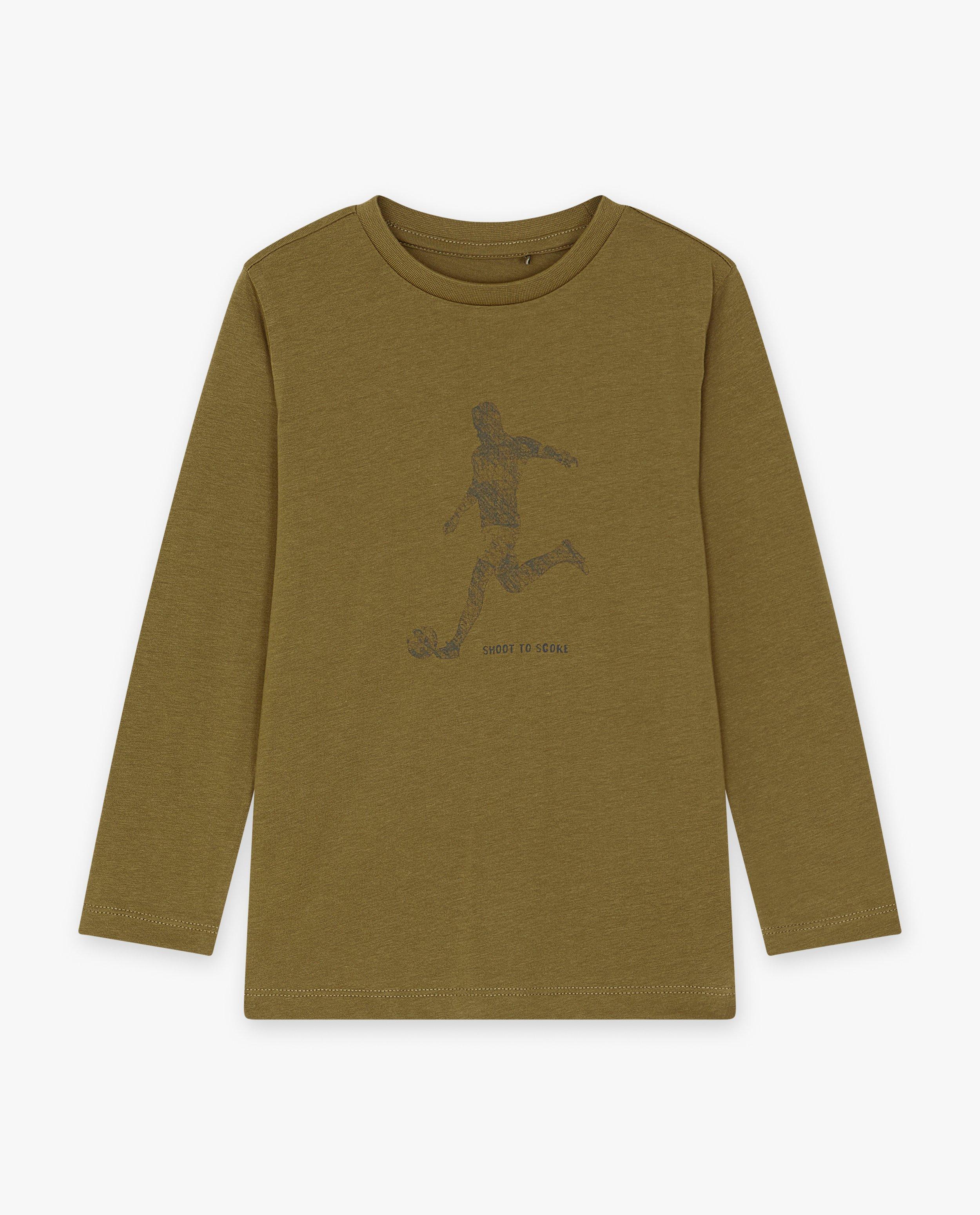 T-shirts - Longsleeve met dinoprint