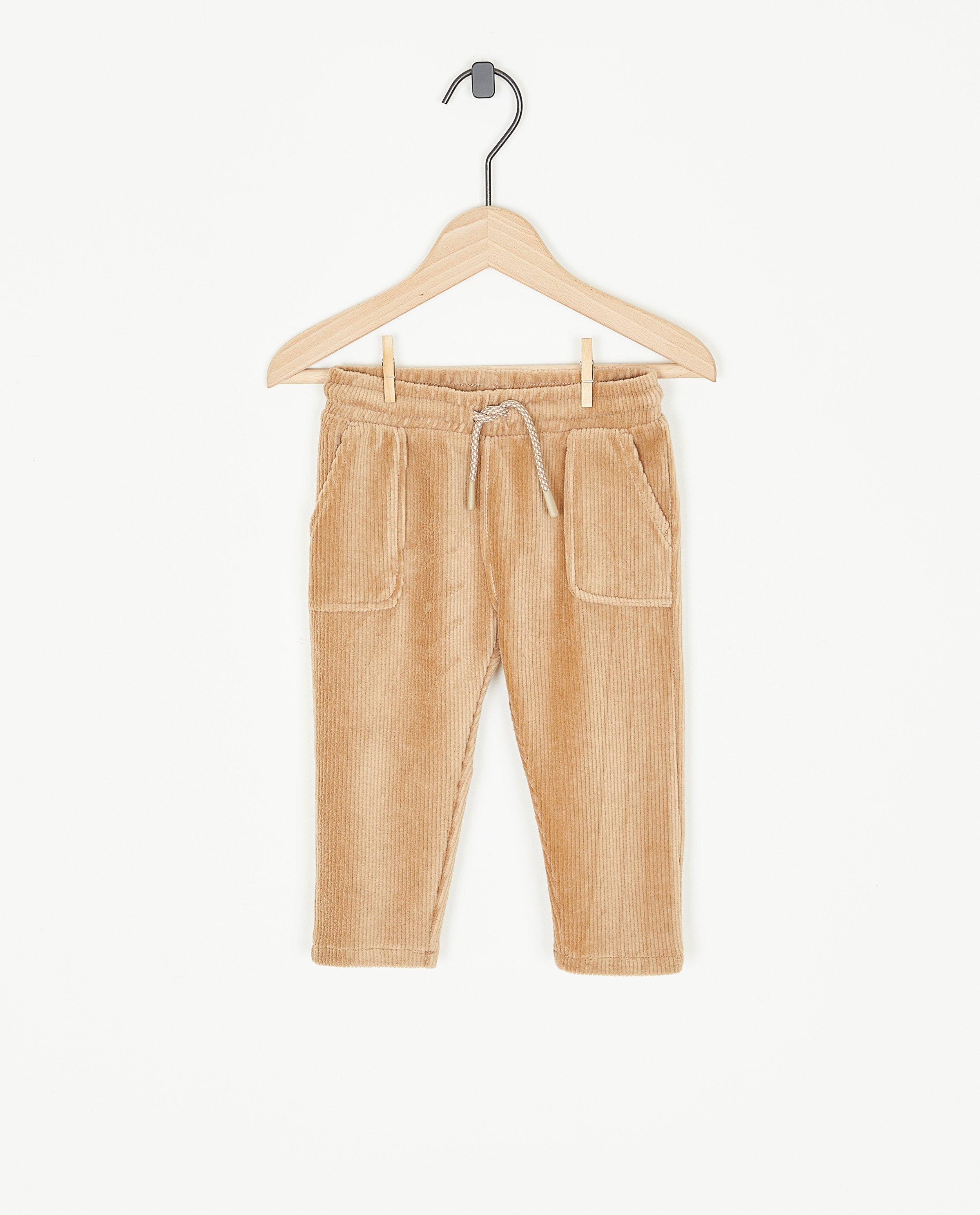 Bruine broek van ribfluweel - null - Bumba