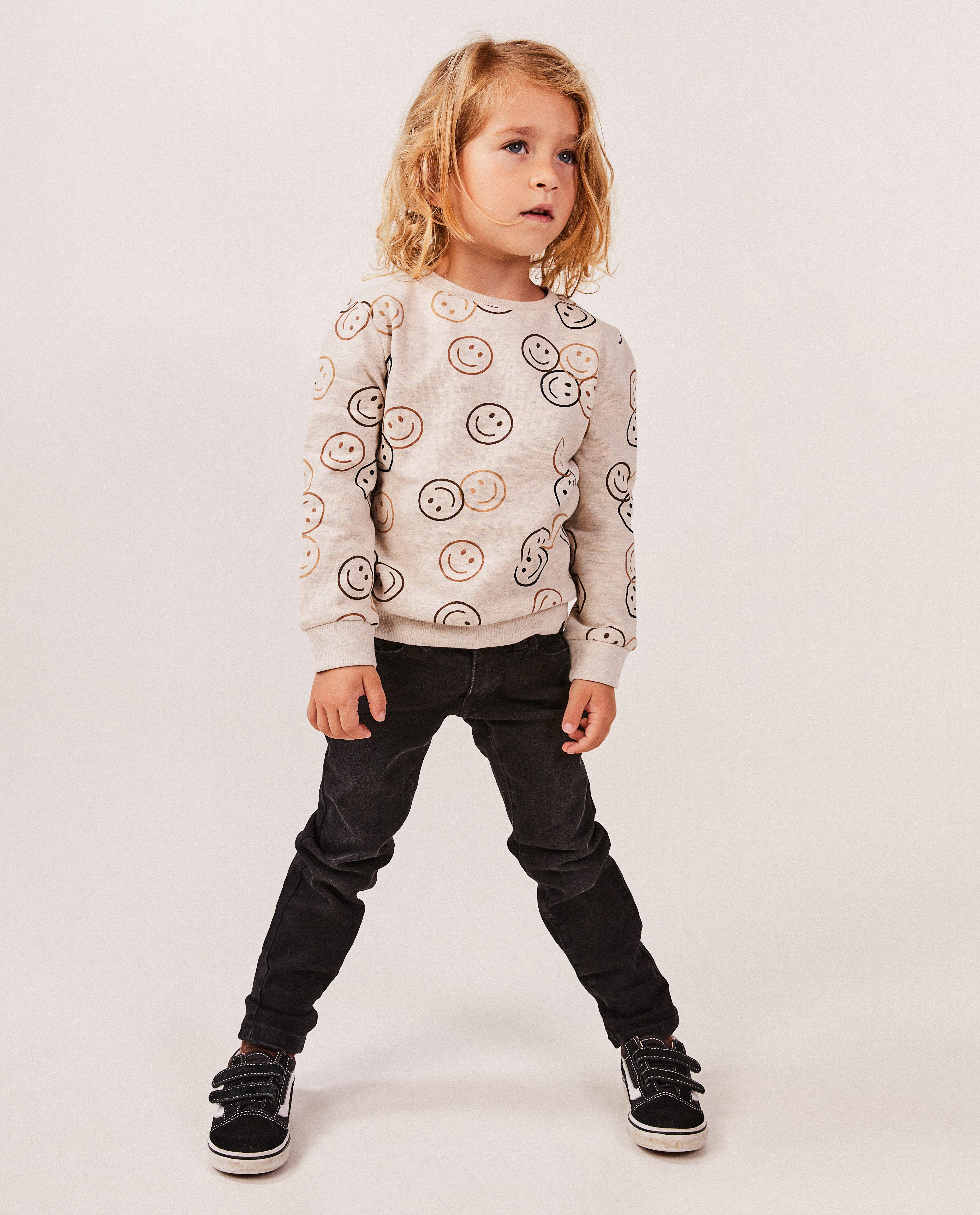 Sweater met smileyprint - null - Kidz Nation