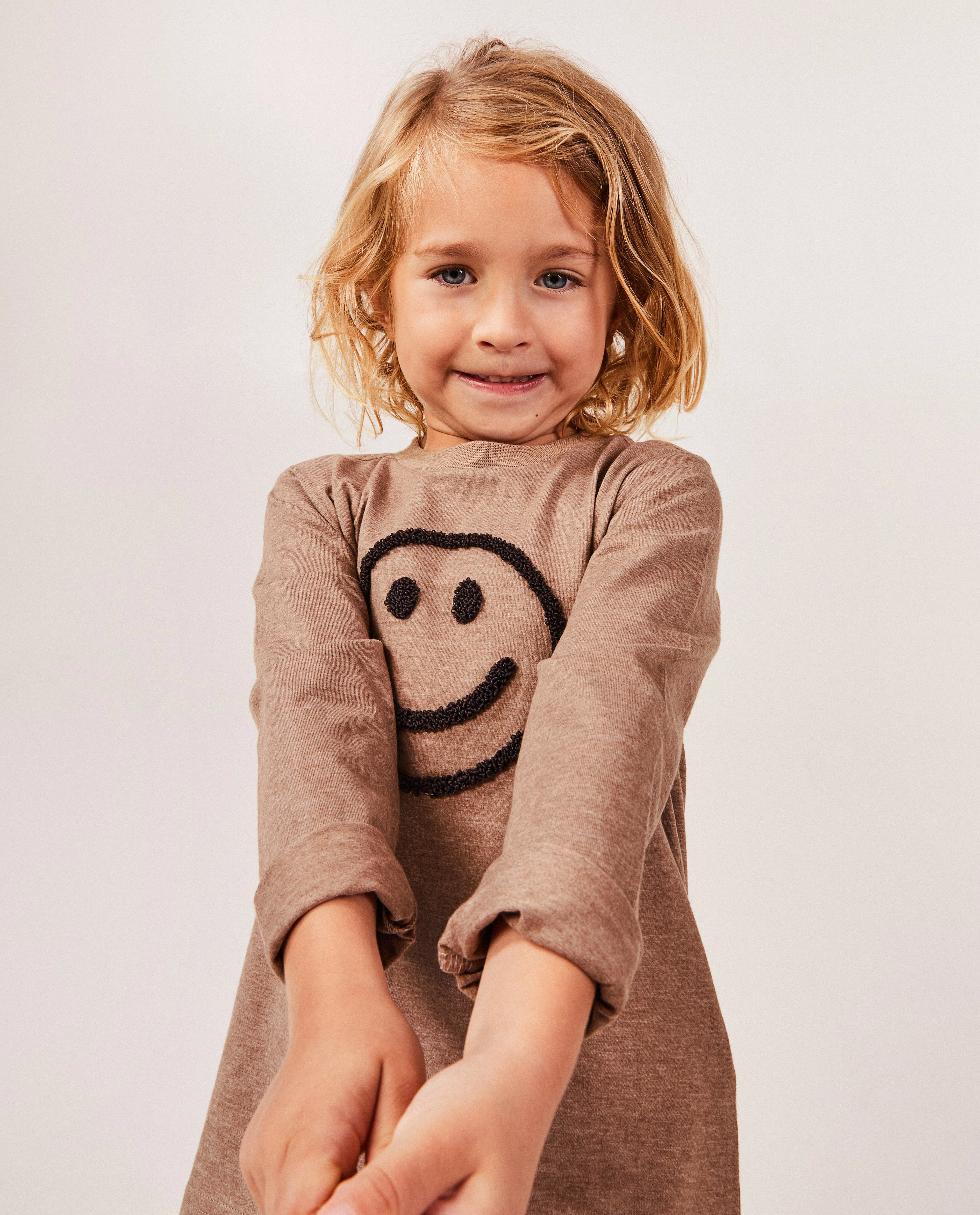 Longsleeve met bouclé-print