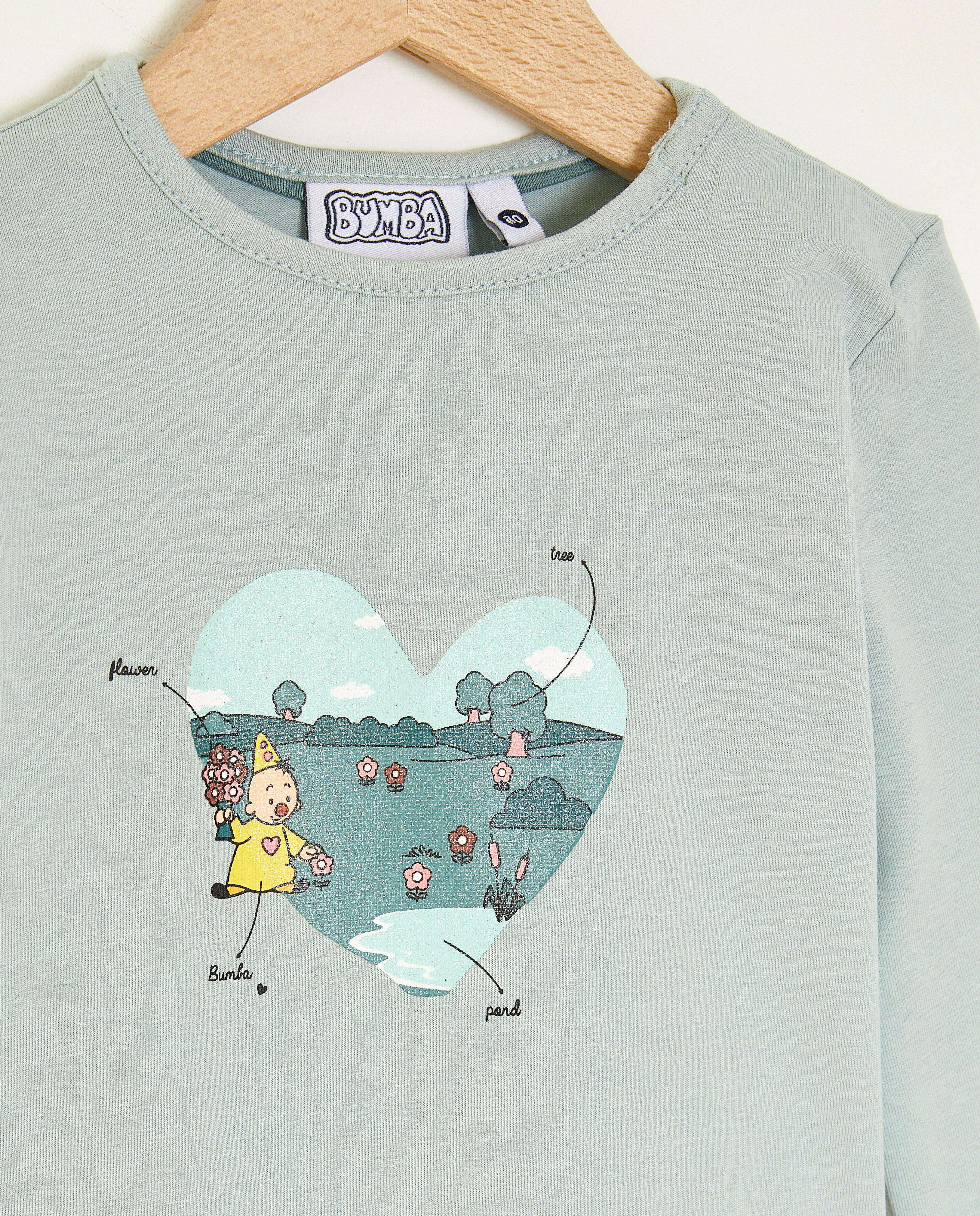 T-shirts - T-shirt à manches longues avec imprimé à paillettes