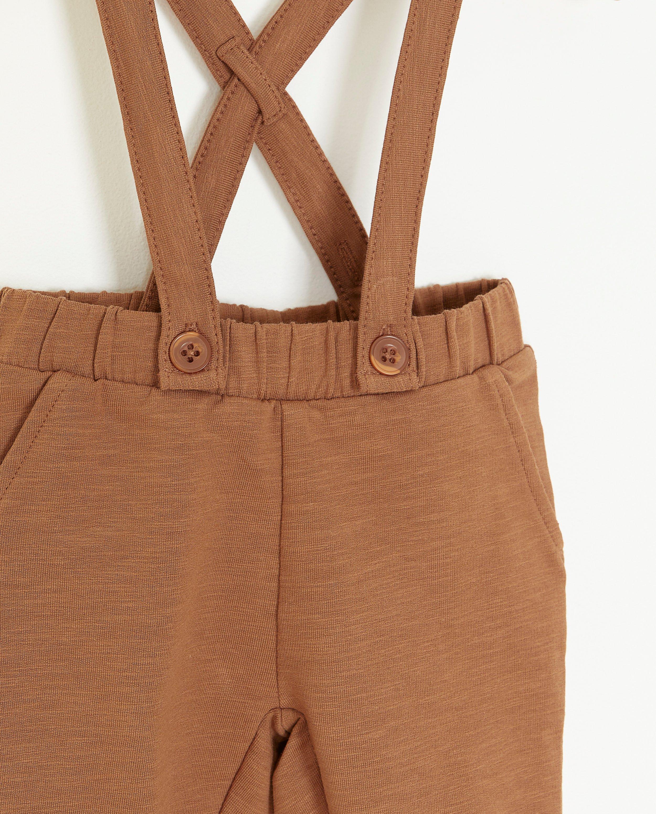 Broeken - Broek met afneembare bretellen