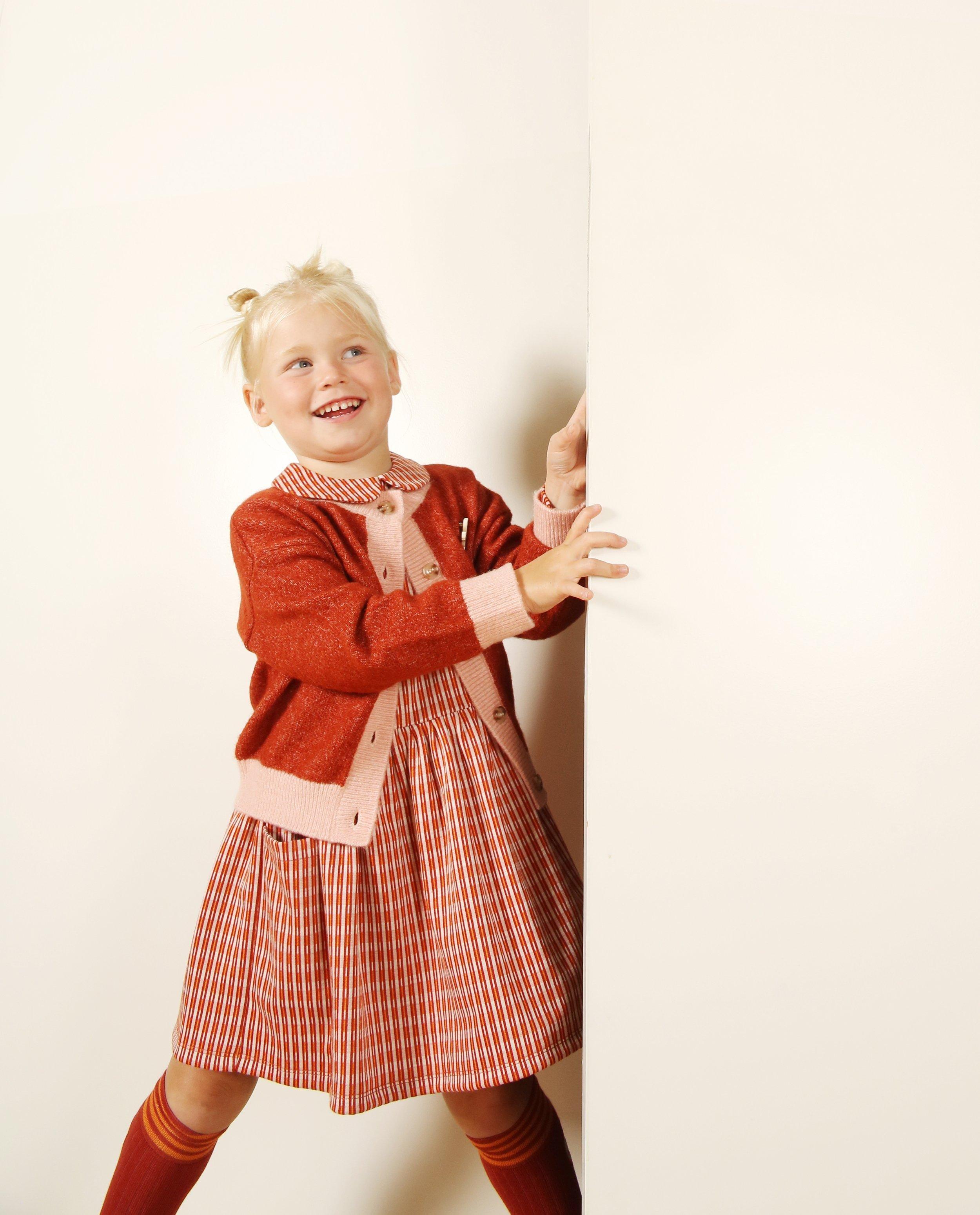 Jurk met ruiten - Product Detail - roze - afbeelding nummer 3