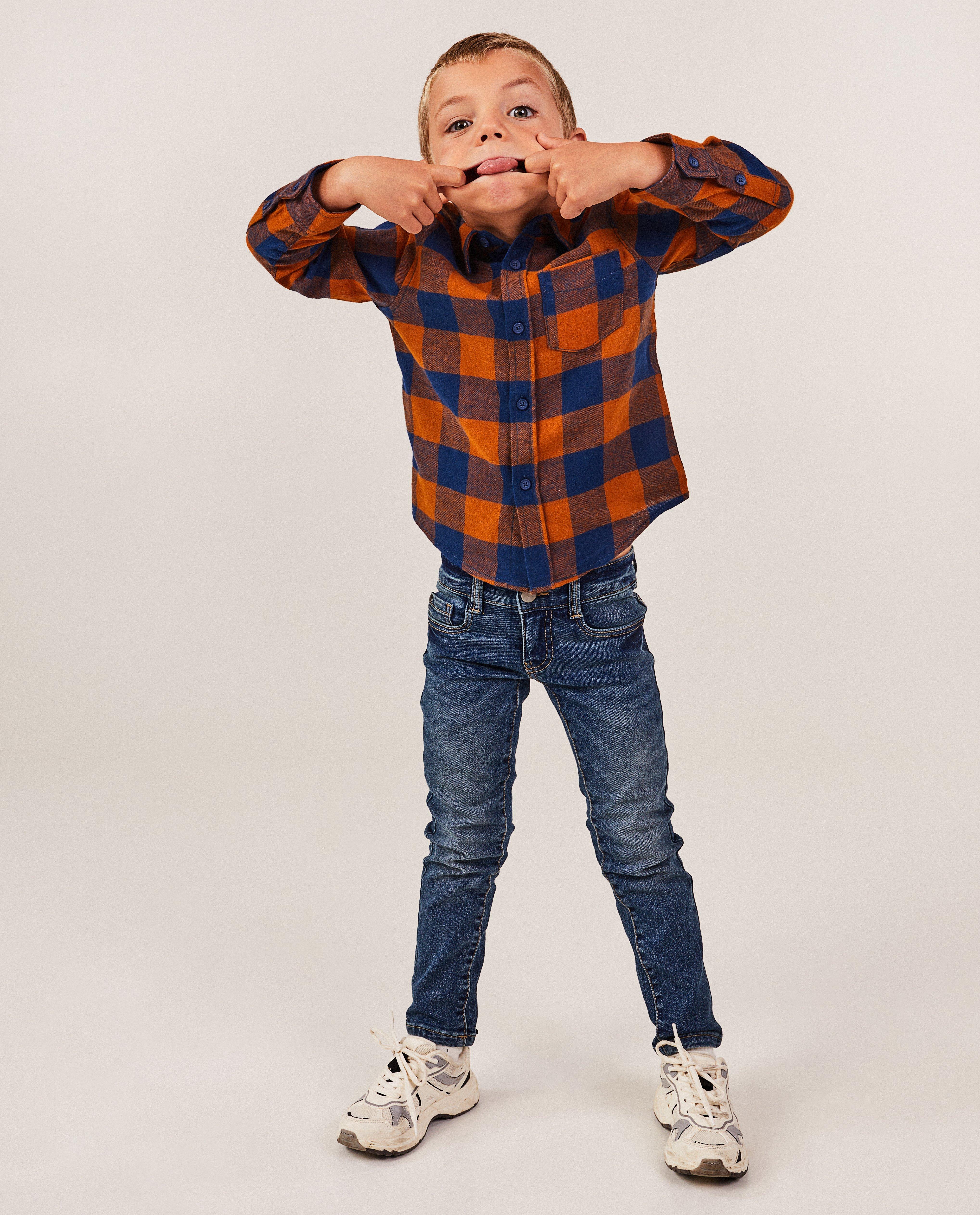 Chemise en flanelle à carreaux - null - Besties