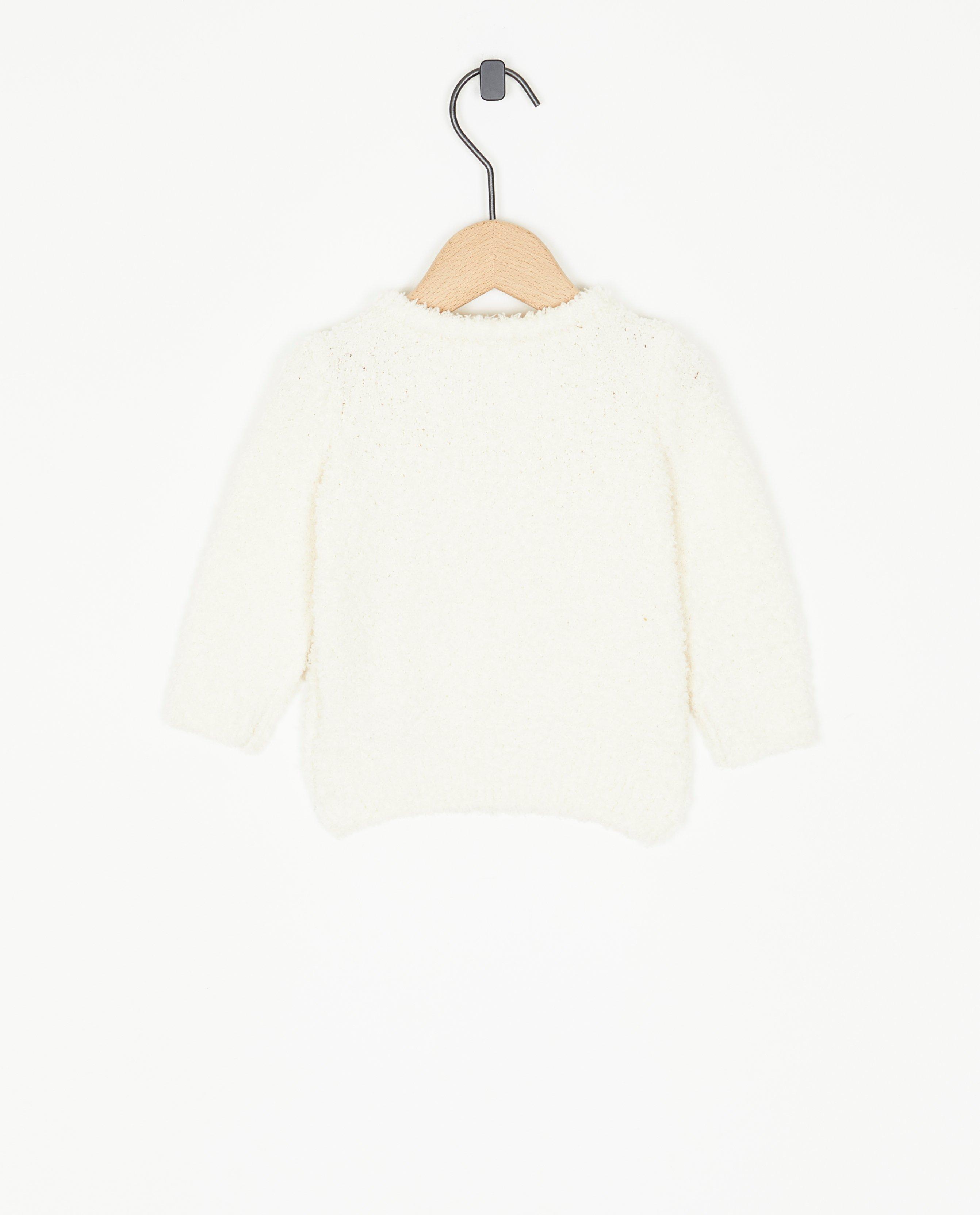 Pulls - Pull duveteux blanc
