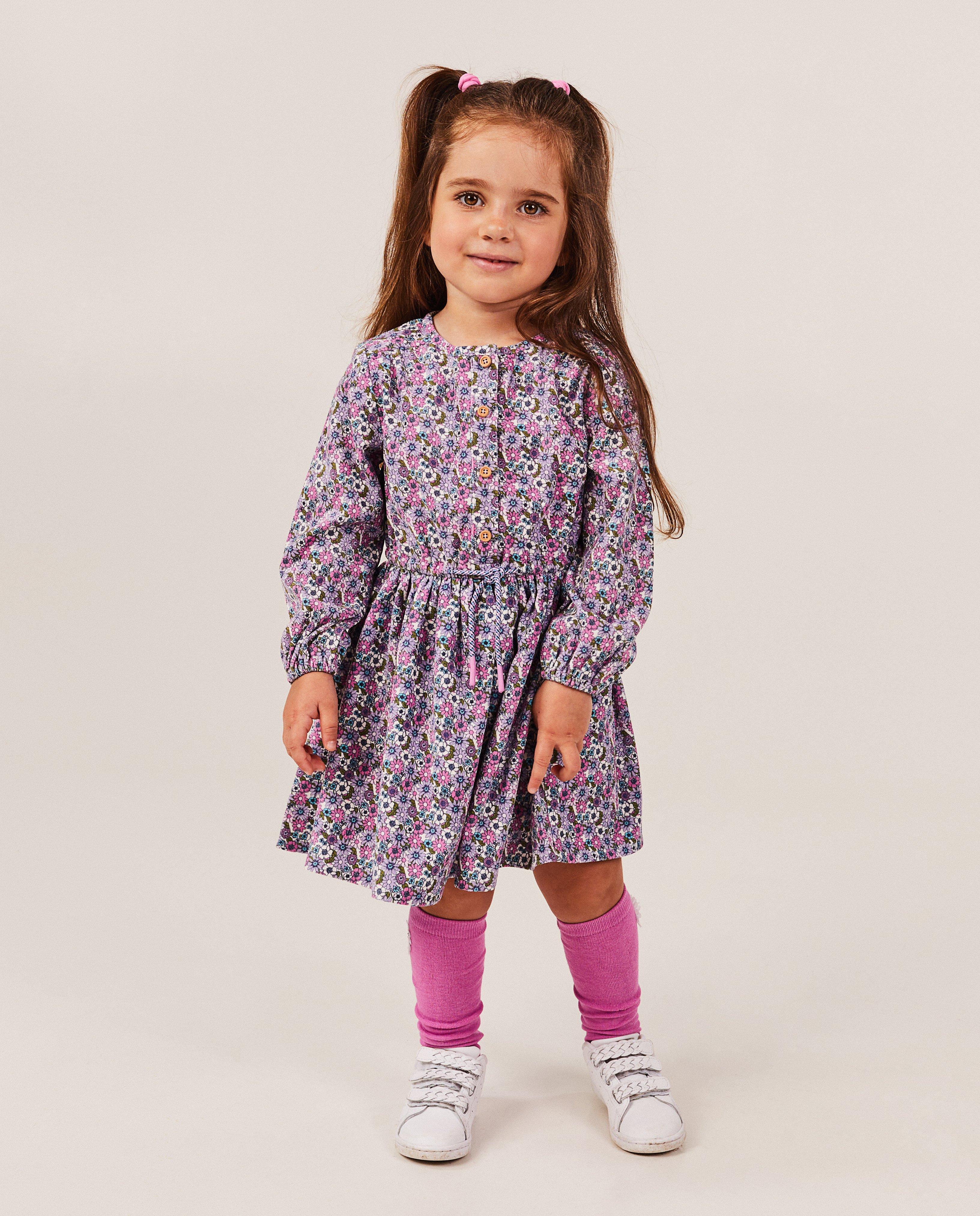 Robe fleurie côtelée - null - Maya