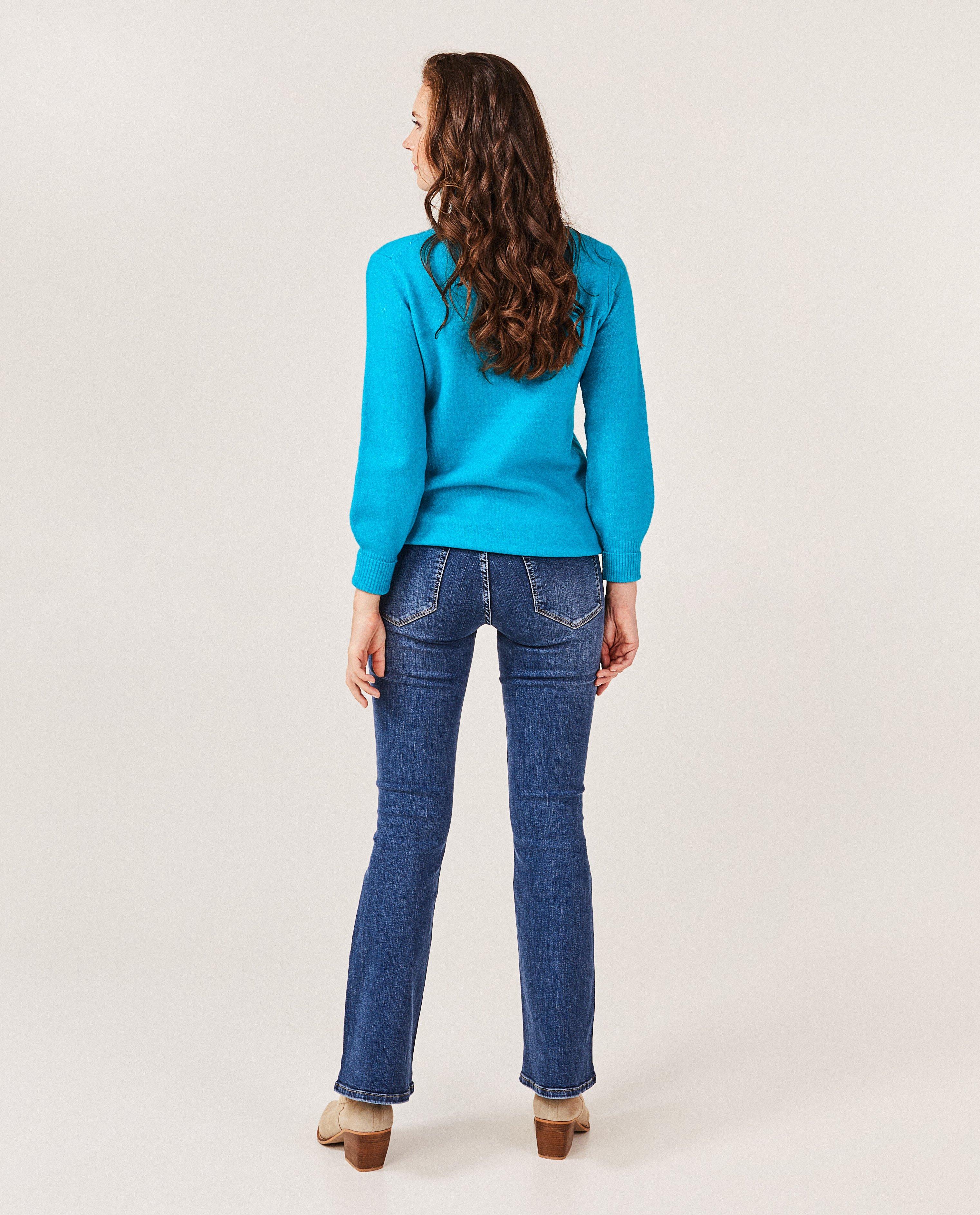 Pull &agrave; col roul&eacute; - D&eacute;tails du produit - bleu - image num&eacute;ro 3