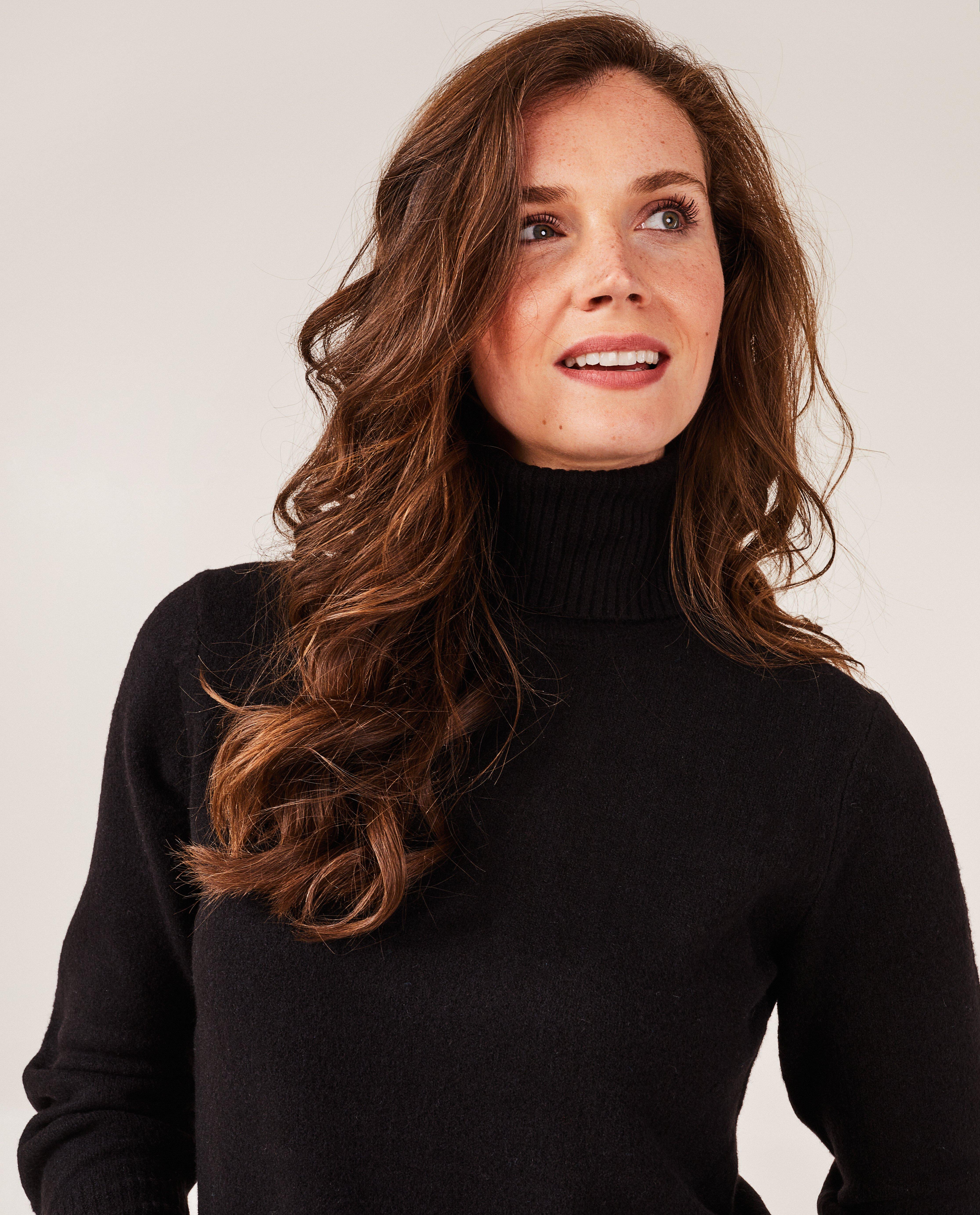 Pull à col roulé - Détails du produit - noir - image numéro 4