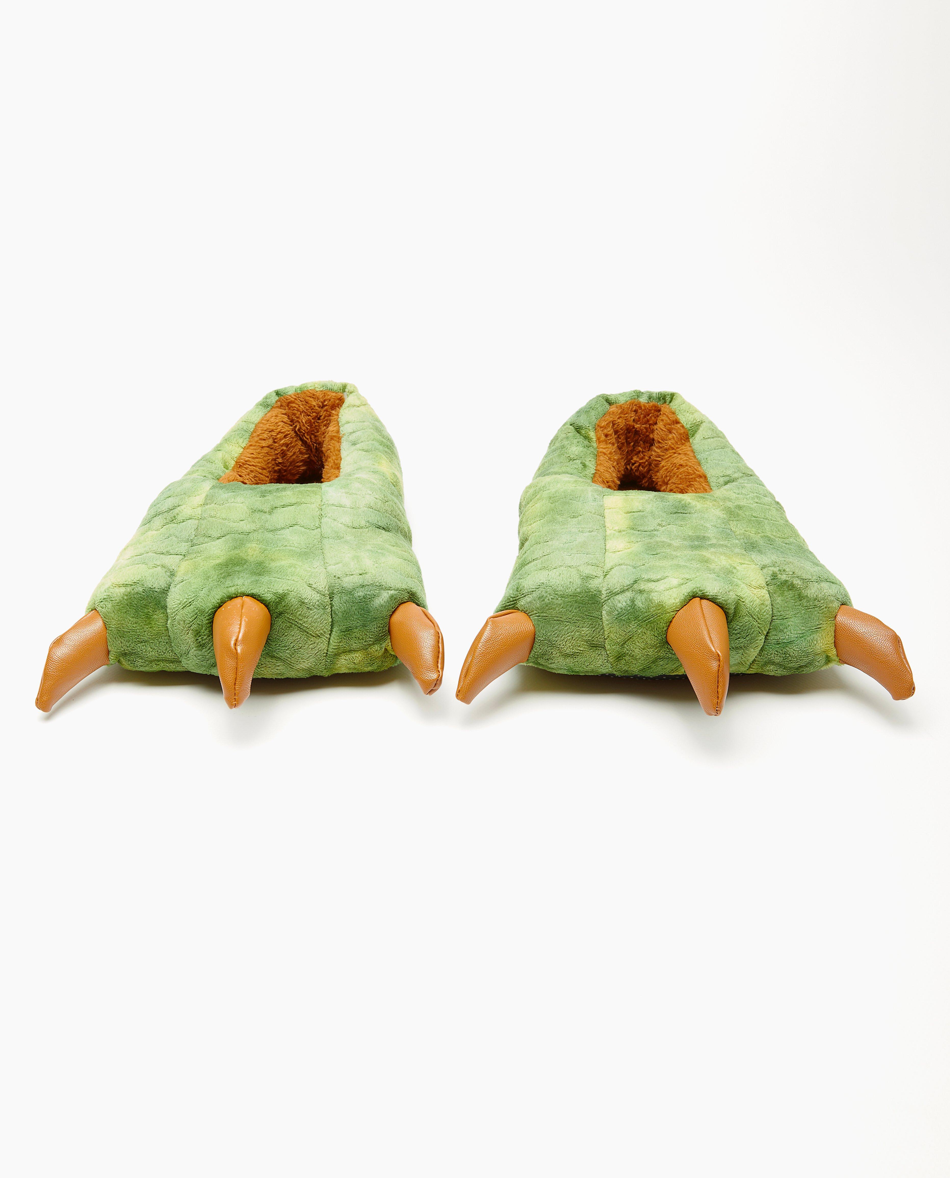 Pantoufles en forme de pattes de crocodile - null - Fish & Chips