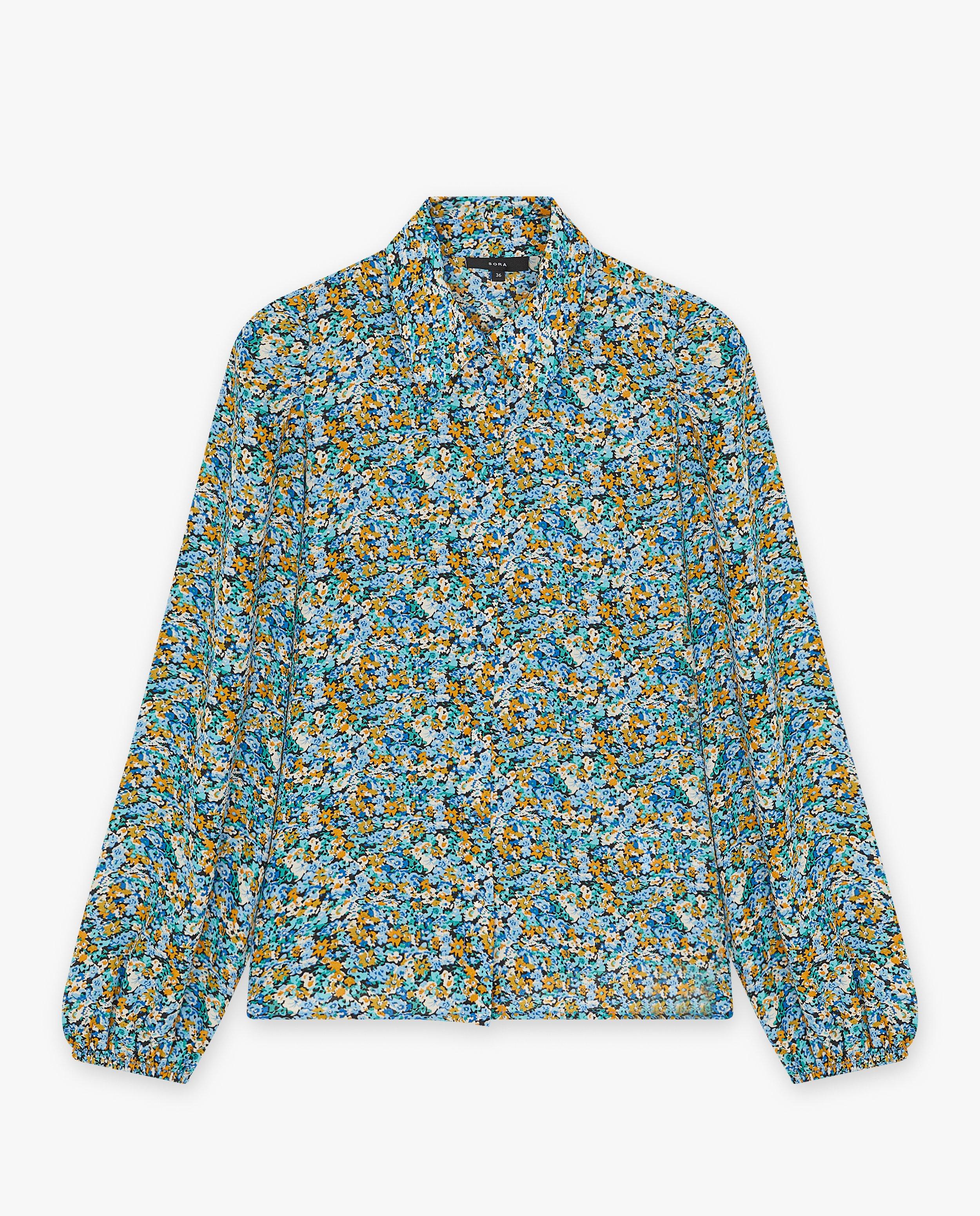 Hemden - Blouse met bloemenprint