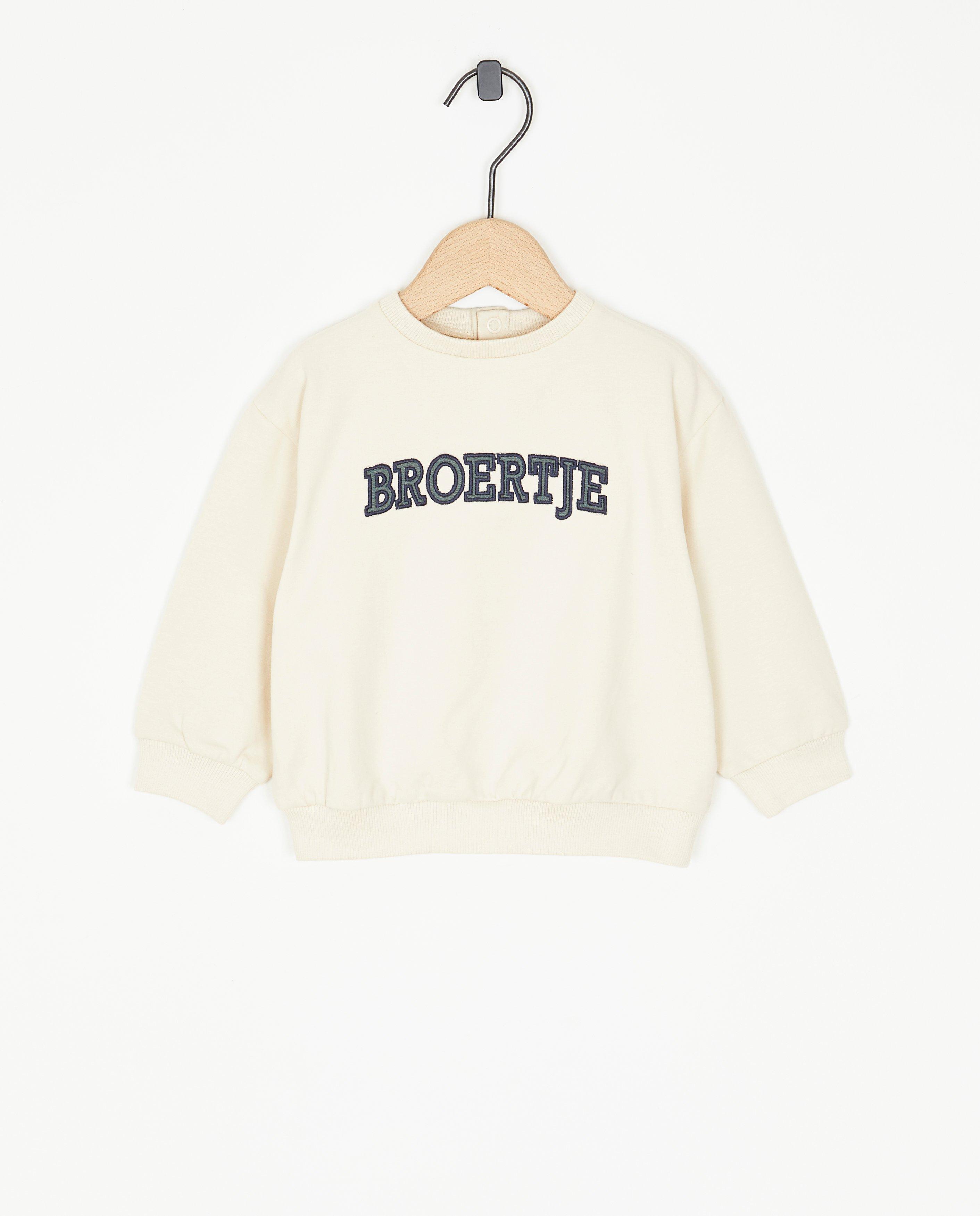 Bruine sweater Kanjer - null - Cuddles and Smiles