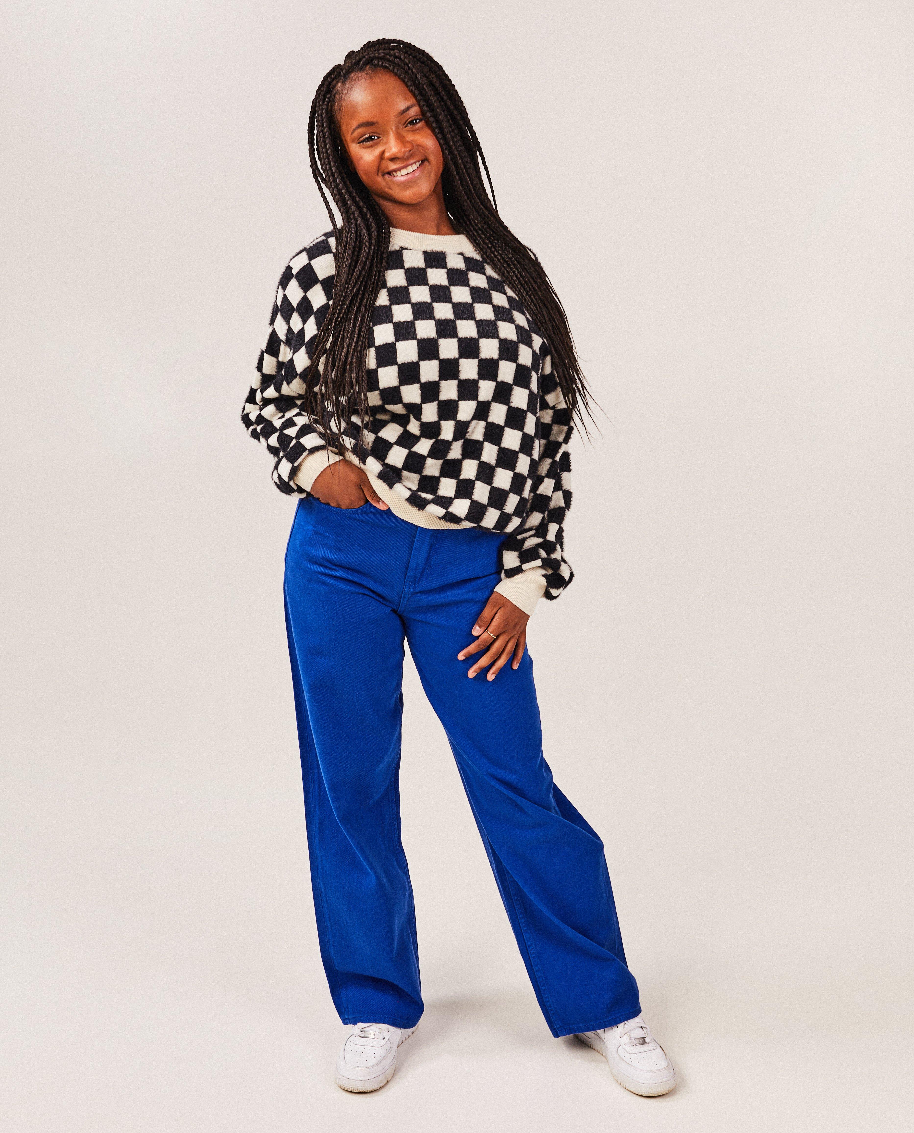 Jeans - Jeans bleu vif, straight fit