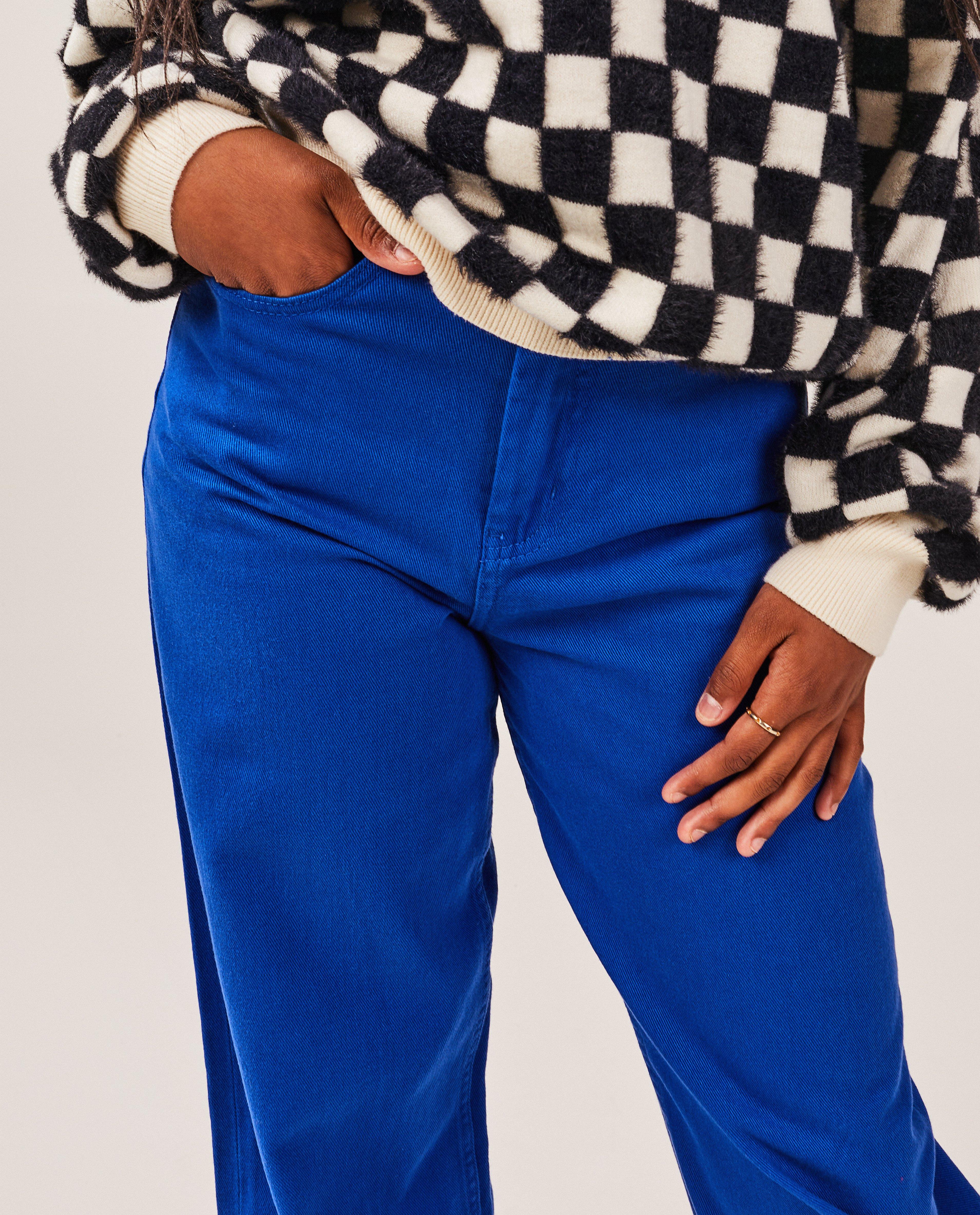 Jeans - Jeans bleu vif, straight fit