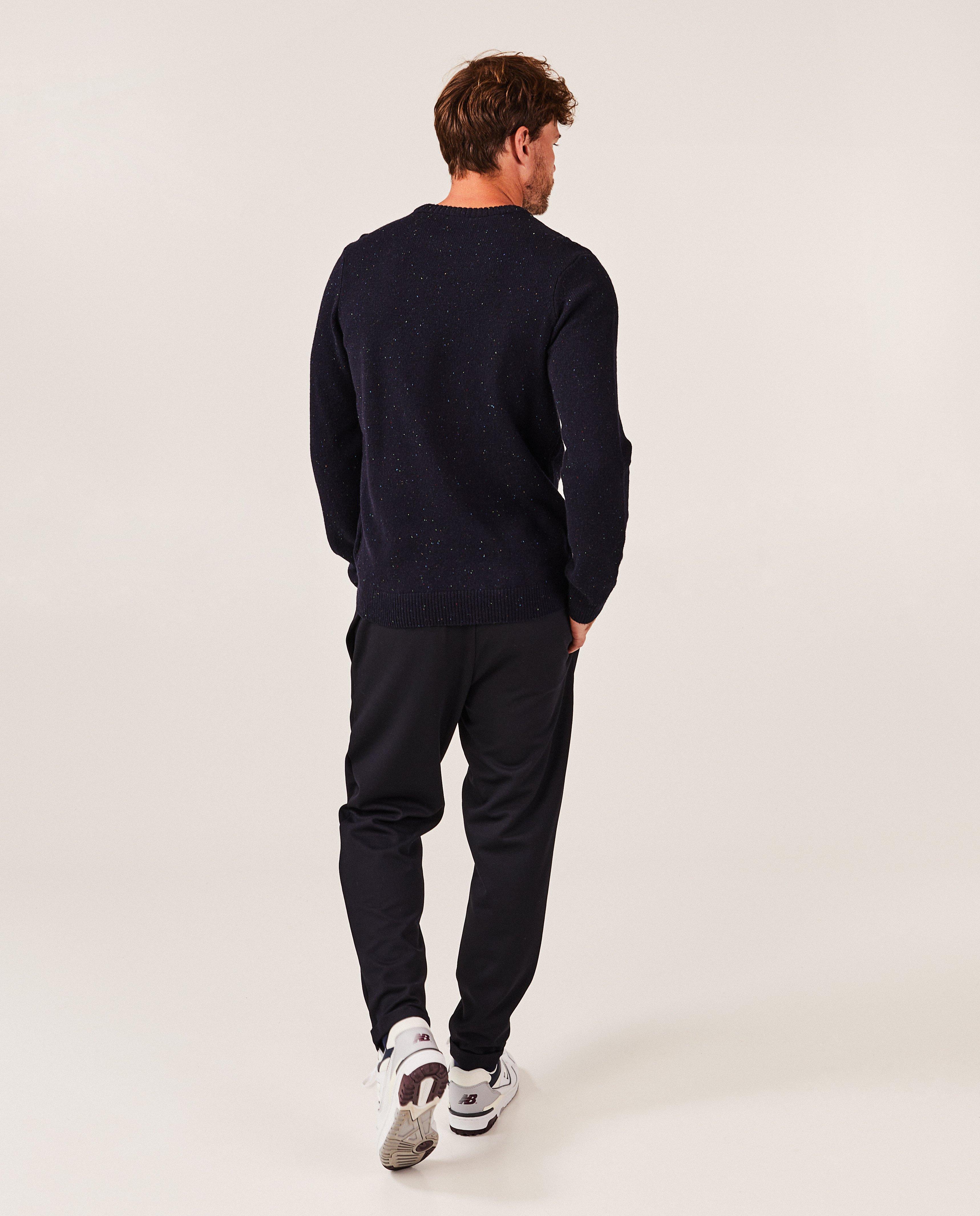 Pulls - Pull bleu foncé à pois