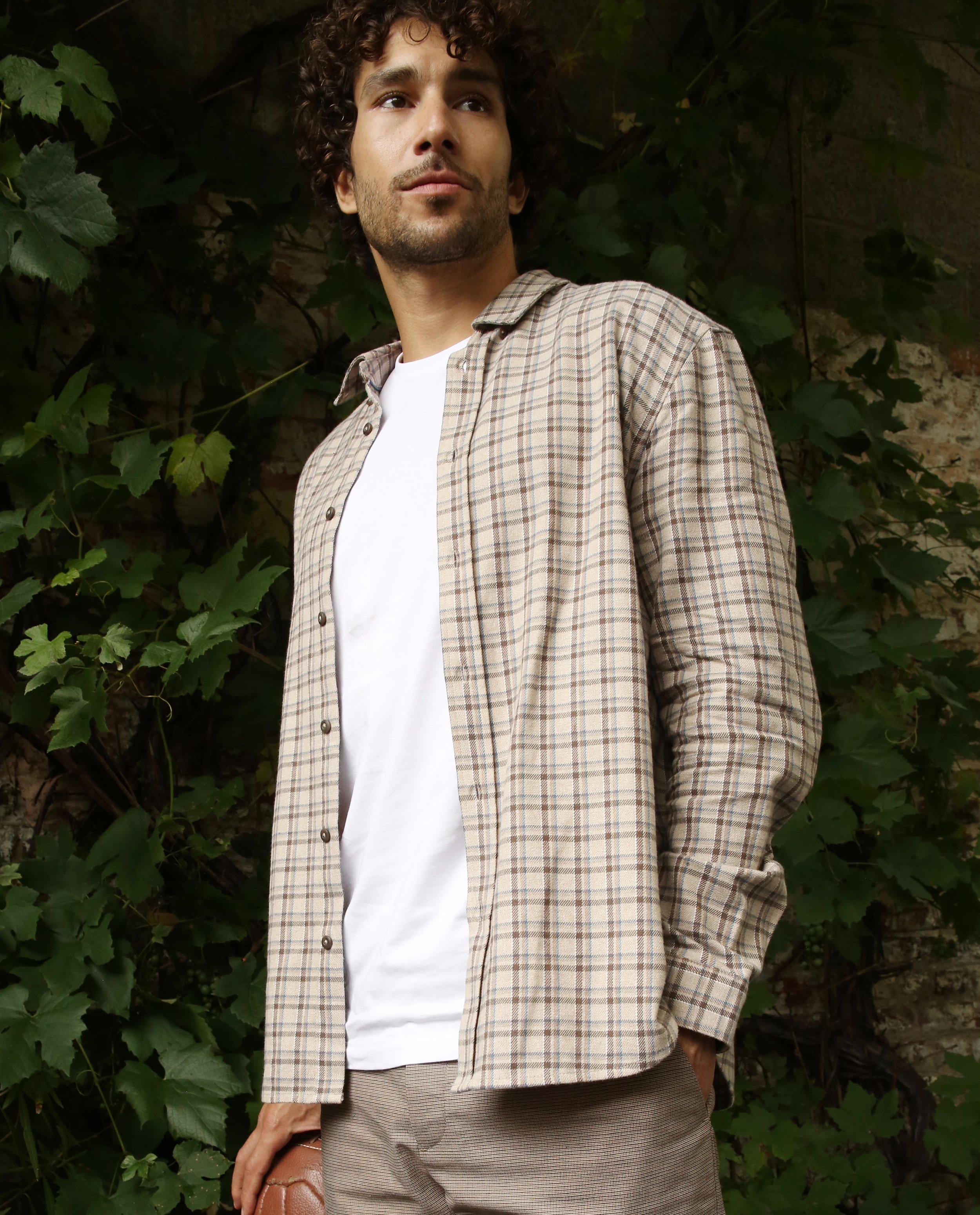 Chemises - Chemise à carreaux, regular fit, hommes