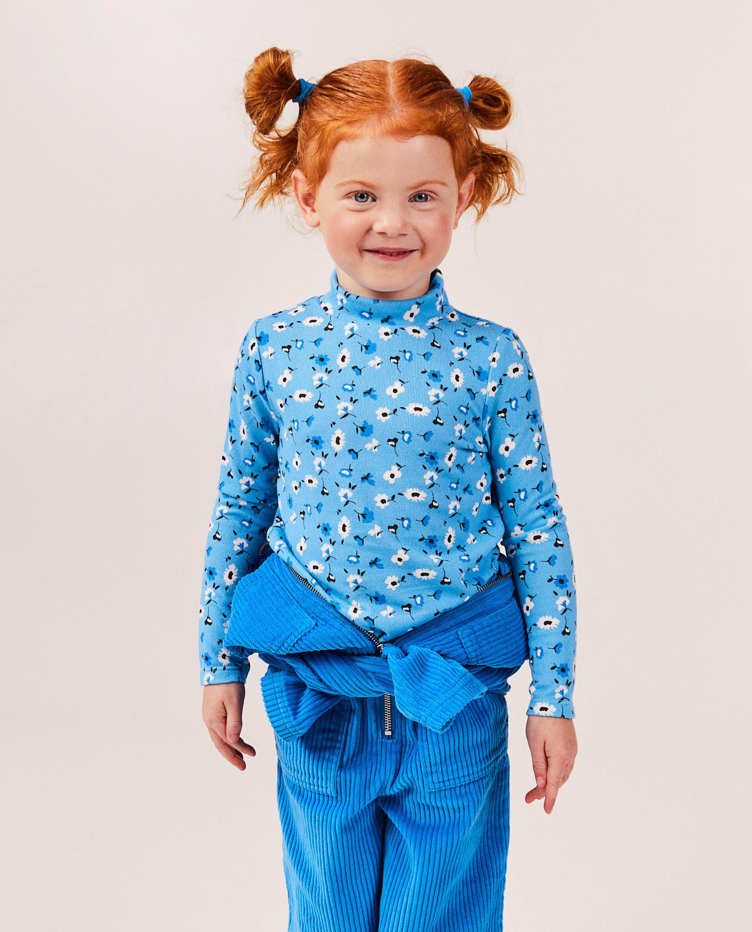 T-shirts - Longsleeve met bloemenprint