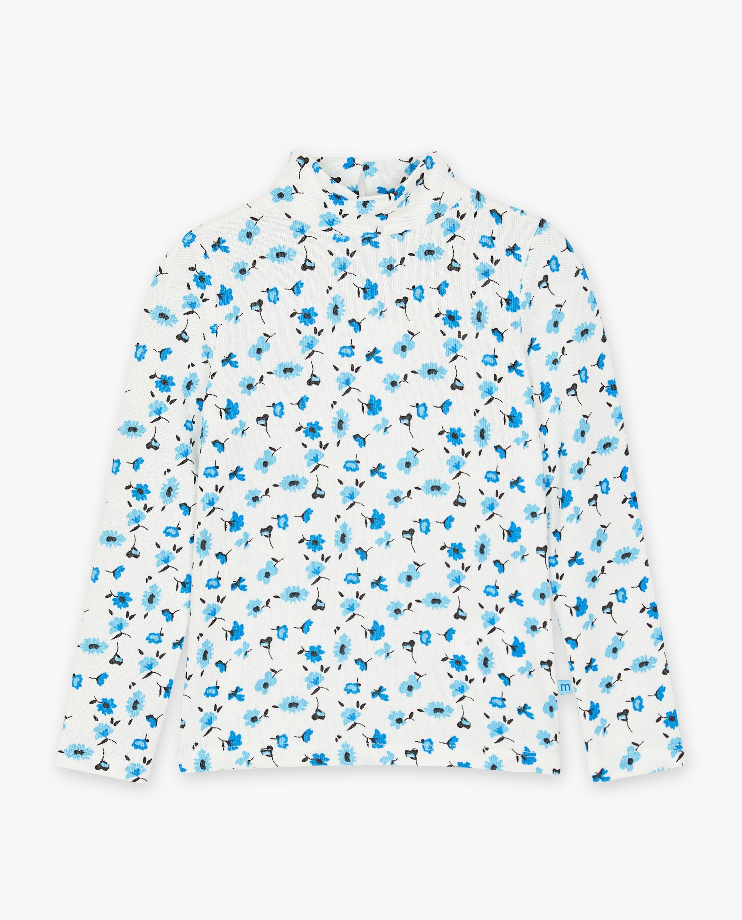 T-shirts - T-shirt fleuri à manches longues